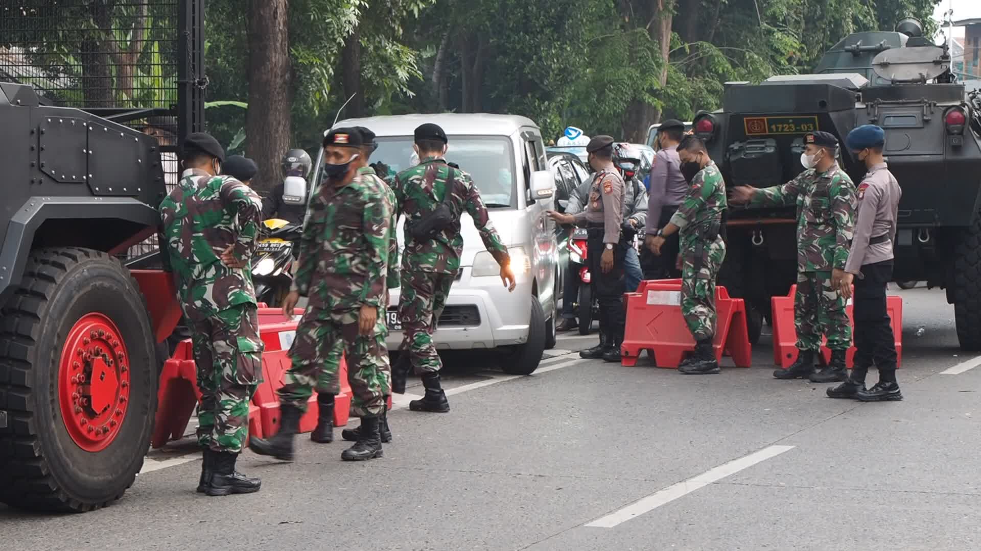 Covid-19 emergency restriction in Jakarta 
