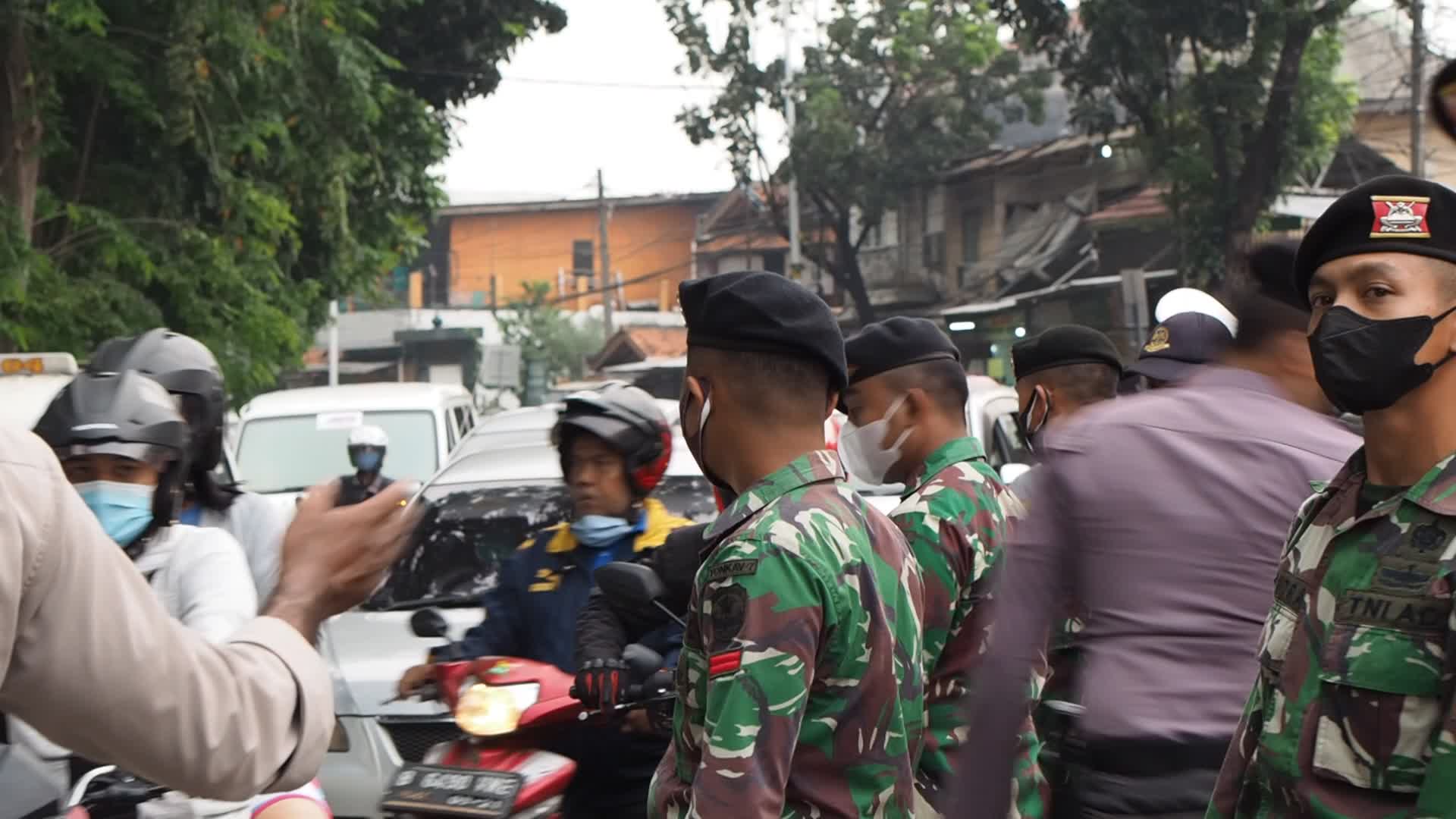Covid-19 emergency restriction in Jakarta 