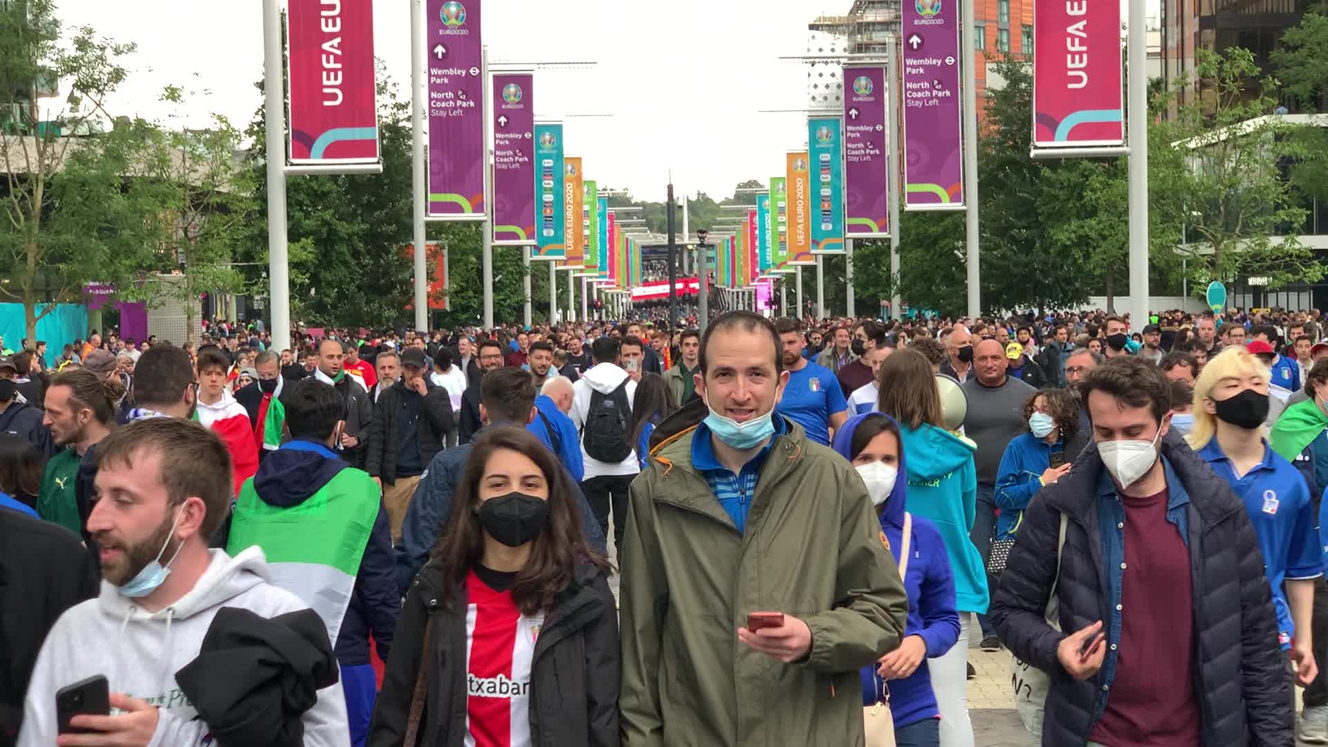 Italy Play Spain In UEFA Euro 2020 Semi-Final Match At Wembley Stadium