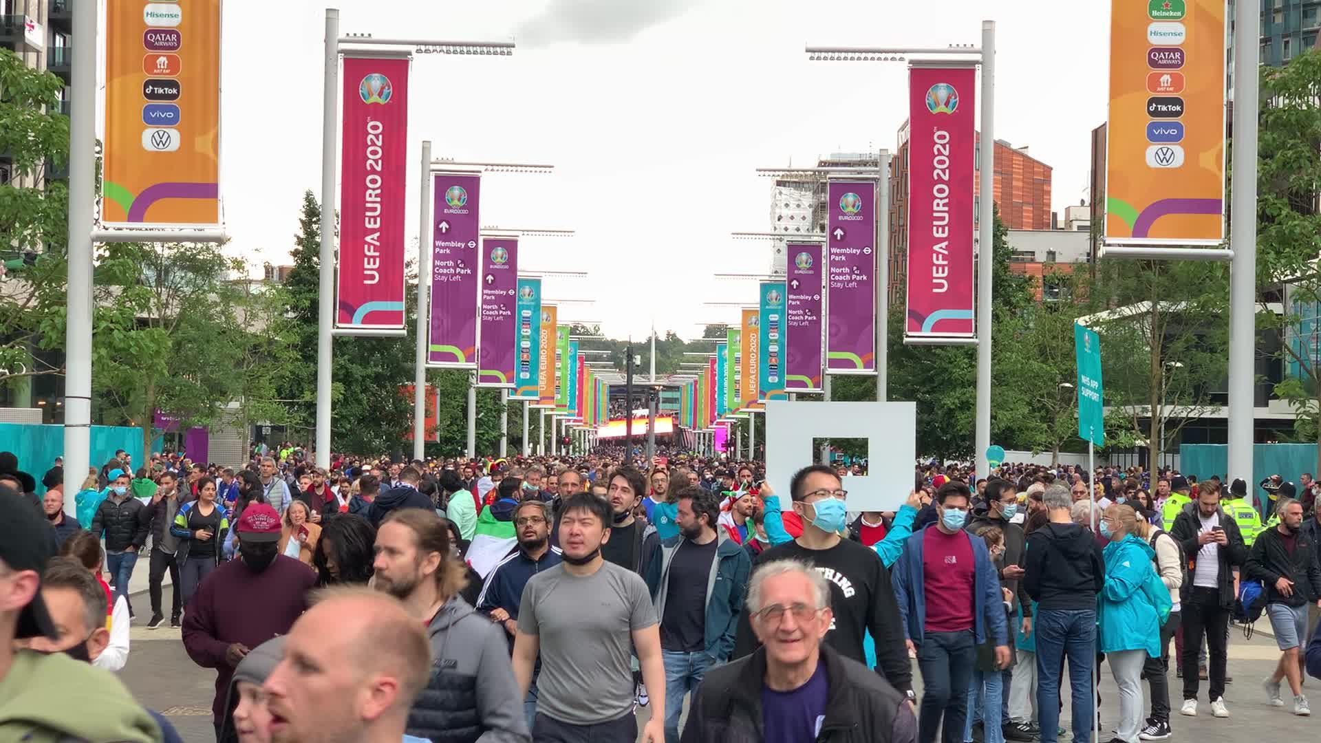 Italy Play Spain In UEFA Euro 2020 Semi-Final Match At Wembley Stadium
