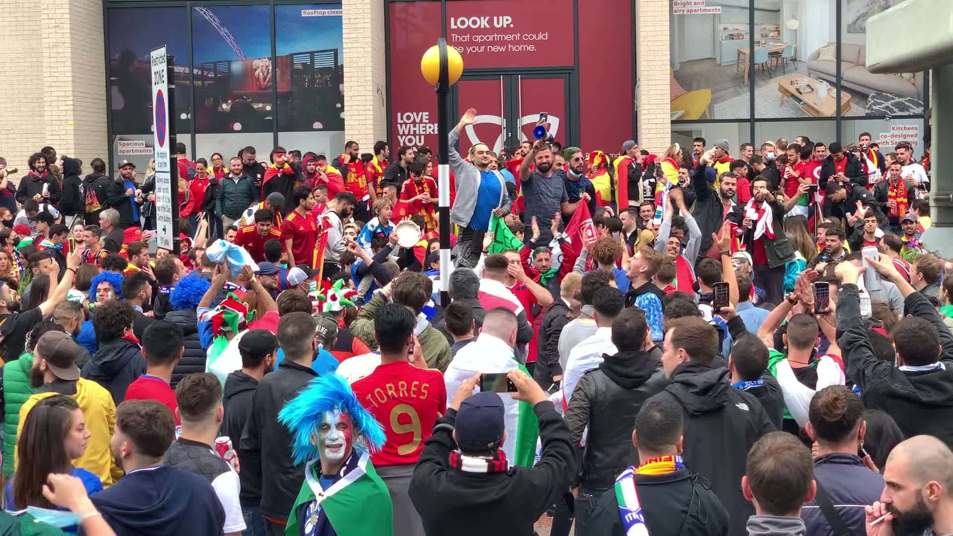 Italy Play Spain In UEFA Euro 2020 Semi-Final Match At Wembley Stadium