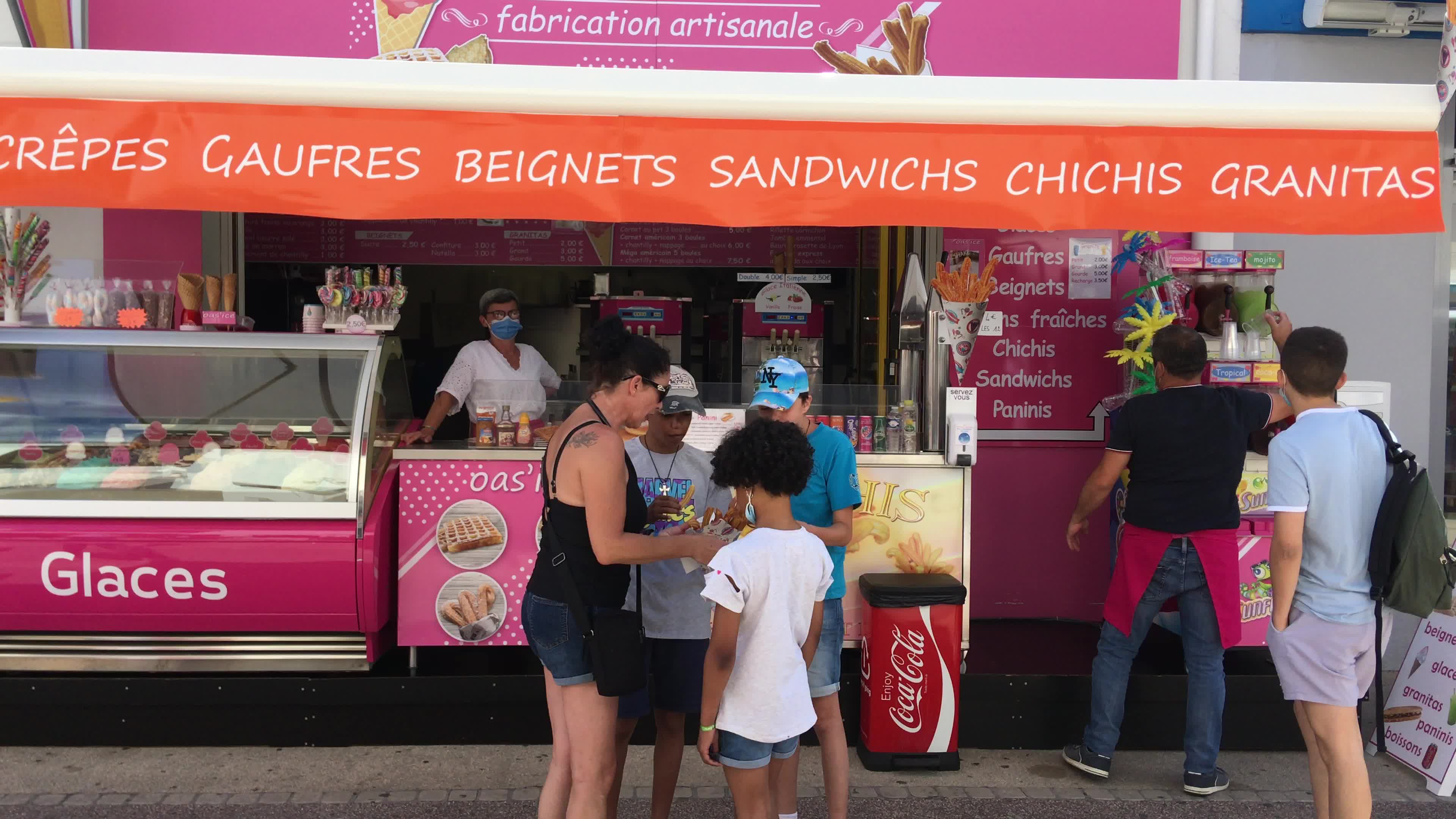 First day of summer vacation in France