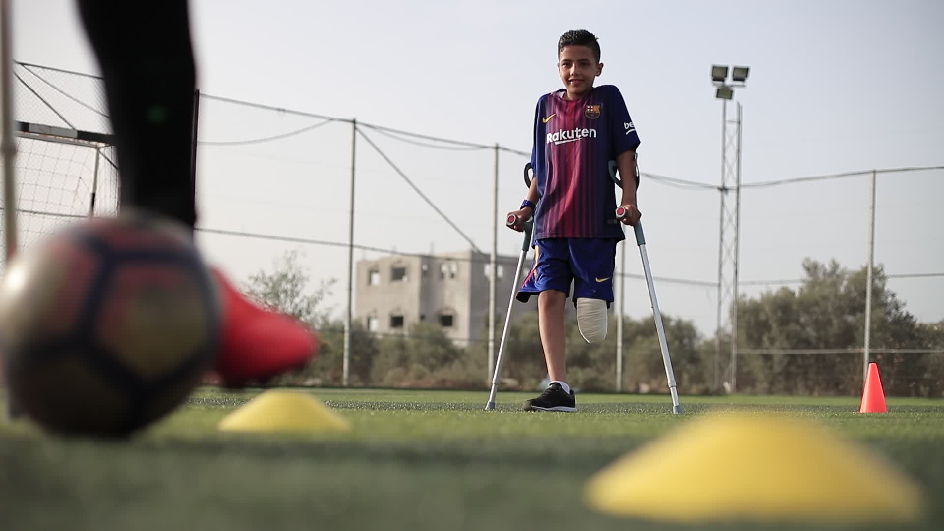  Amputee football in Gaza, Palestine