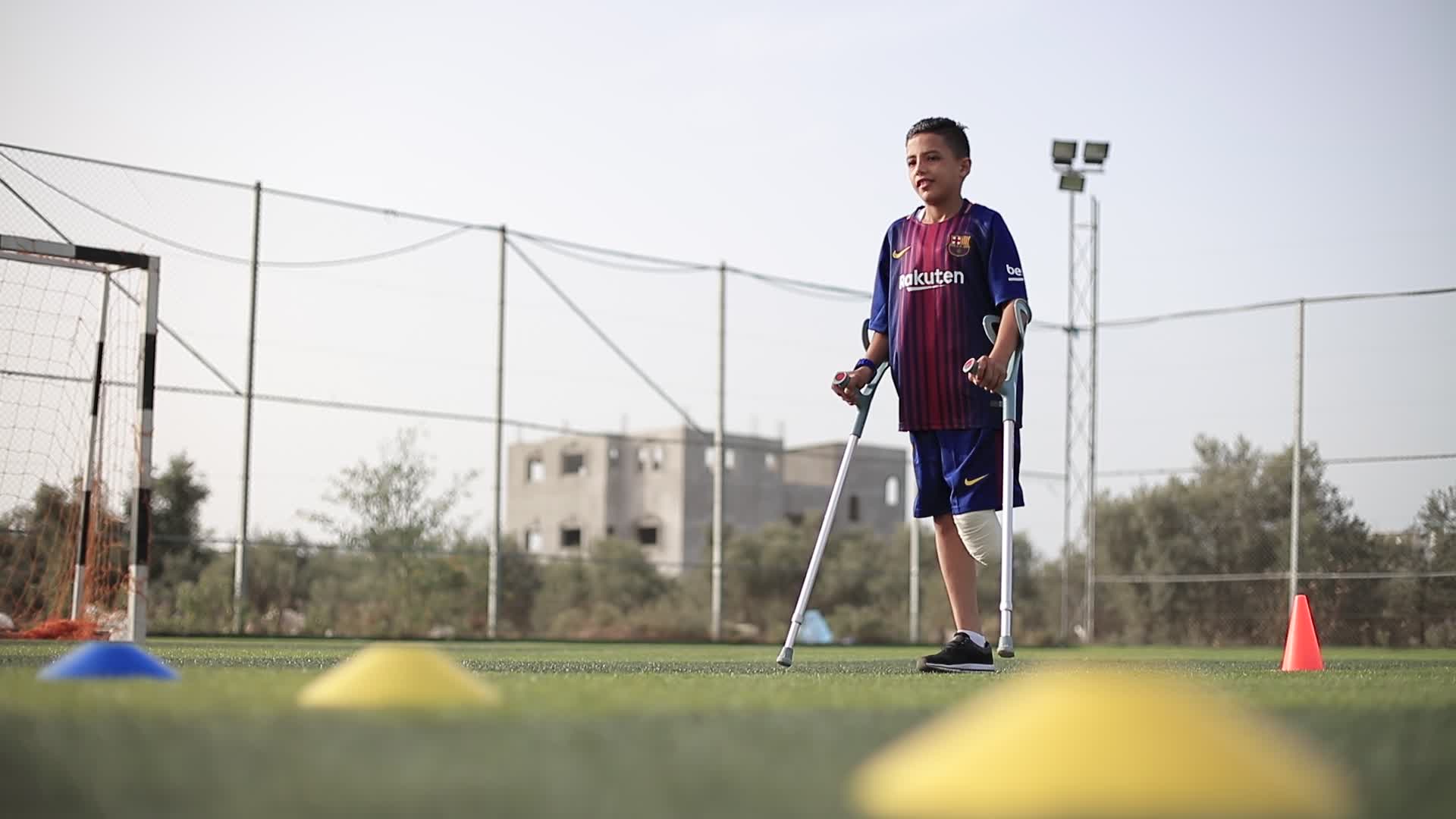  Amputee football in Gaza, Palestine
