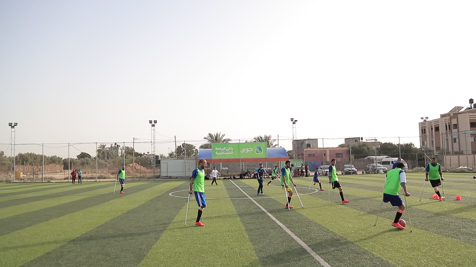  Amputee football in Gaza, Palestine