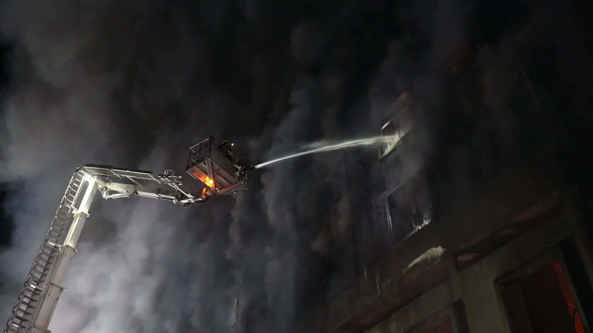 Factory Fire In Dhaka
