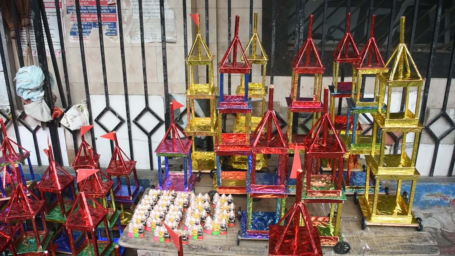 Preparation of Rath-yatra festival in Kolkata 