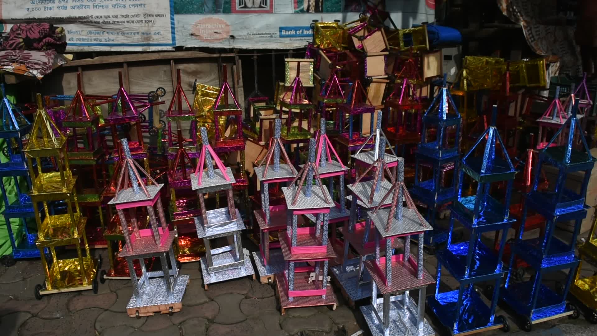 Preparation of Rath-yatra festival in Kolkata 