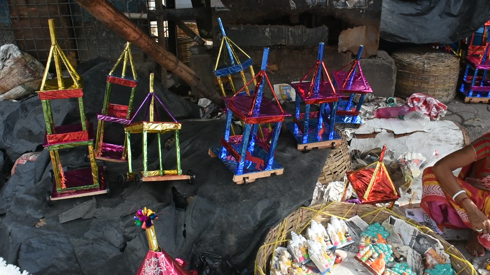 Preparation of Rath-yatra festival in Kolkata 