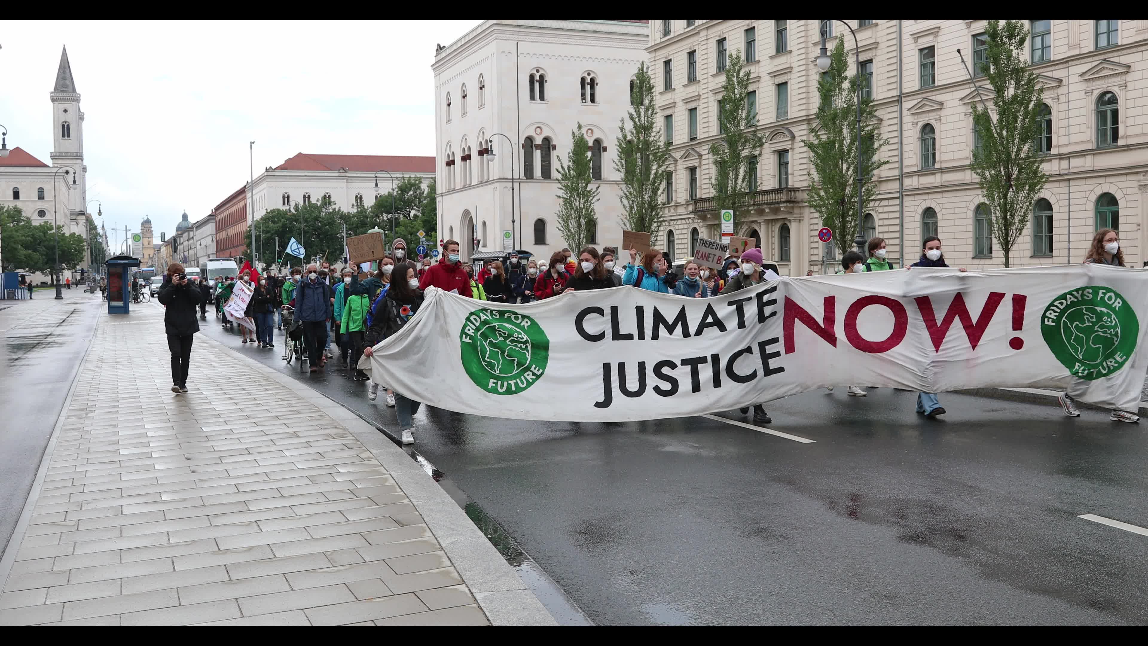 Fridays for Future demonstration in Munich