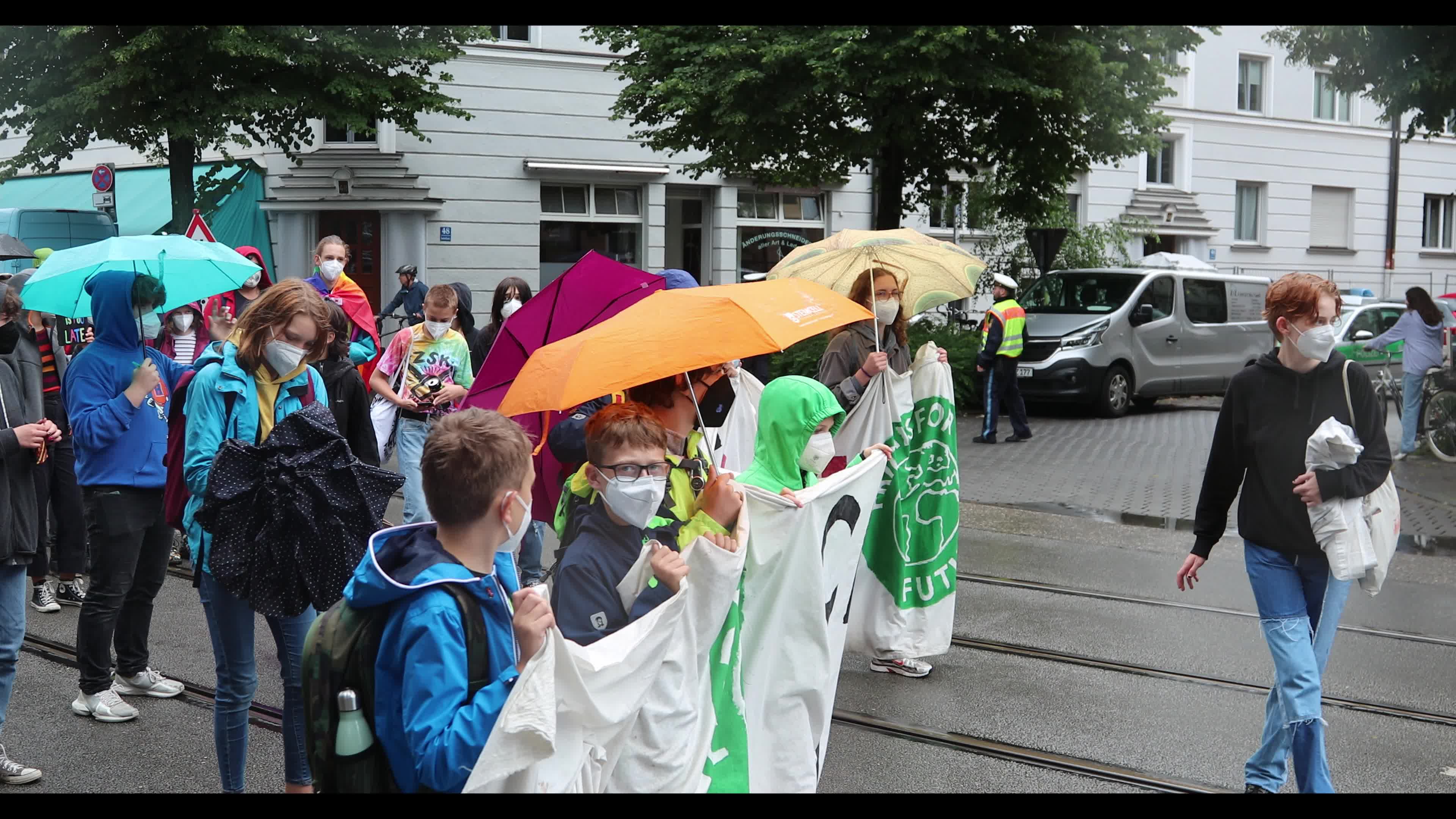Fridays for Future demonstration in Munich