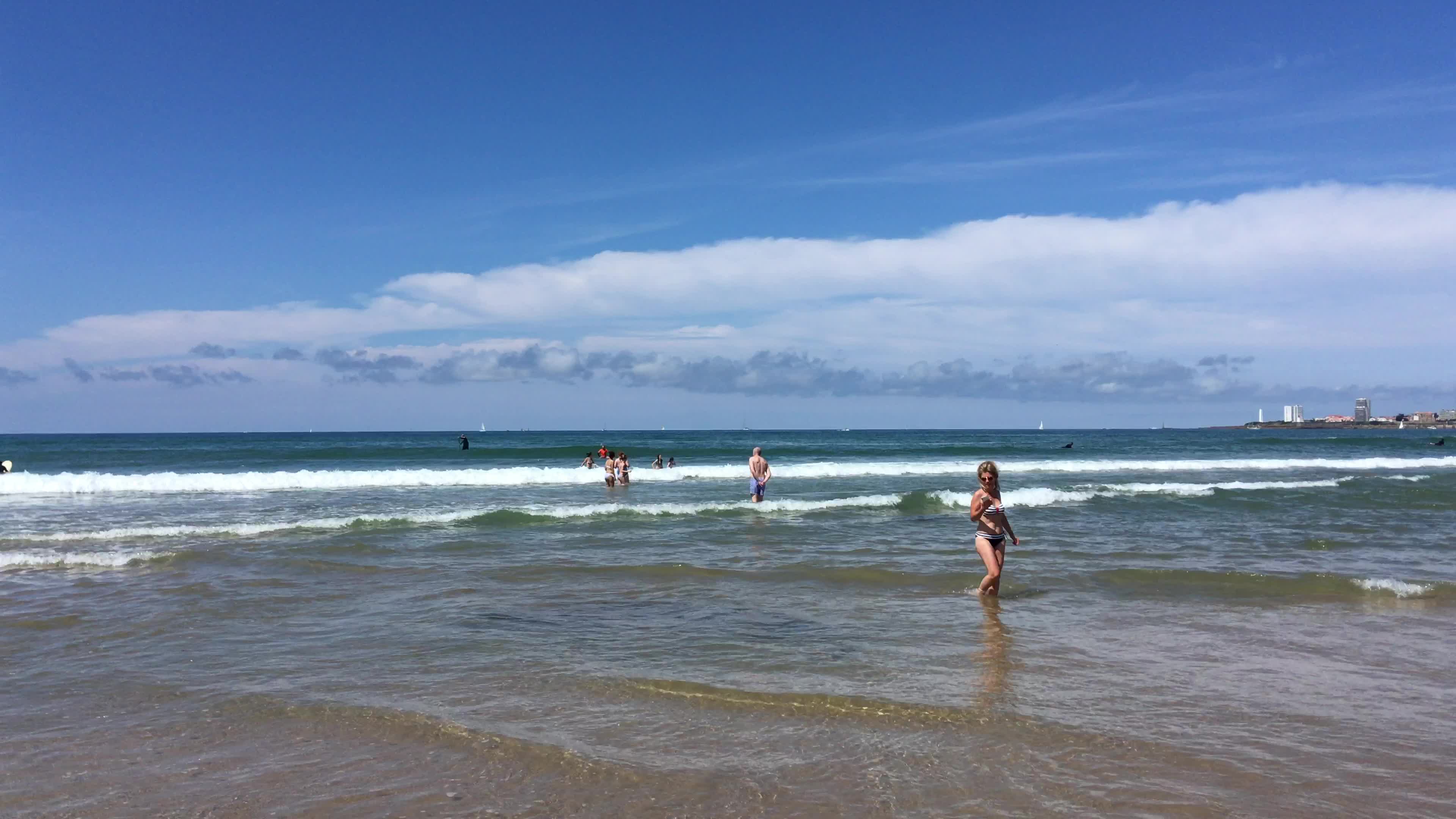 First week end of summer vacation in France 