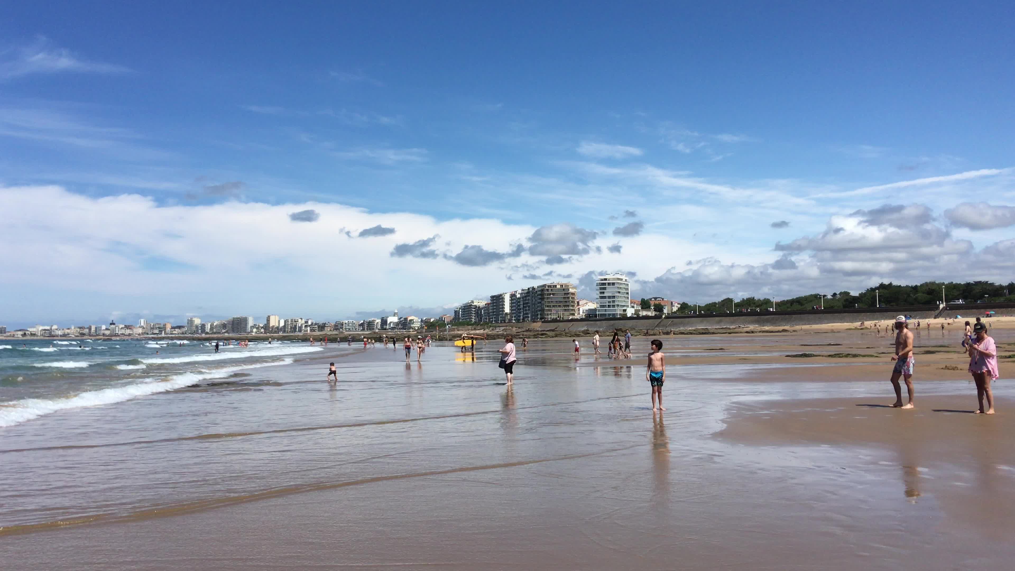 First week end of summer vacation in France 