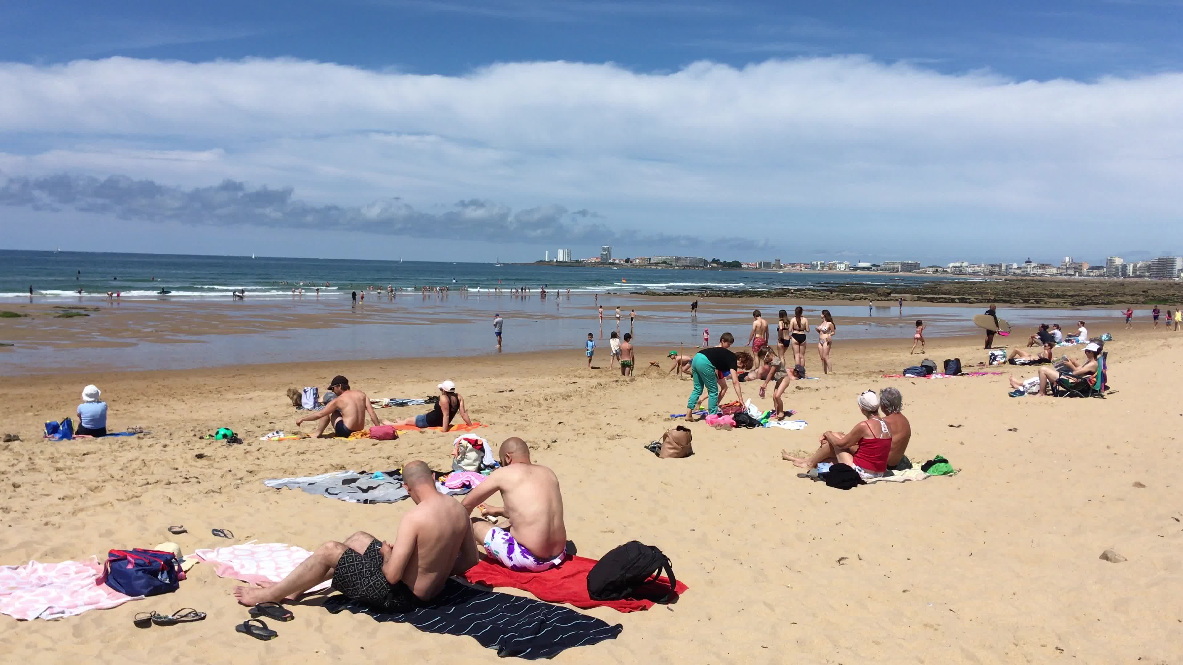 First week end of summer vacation in France 