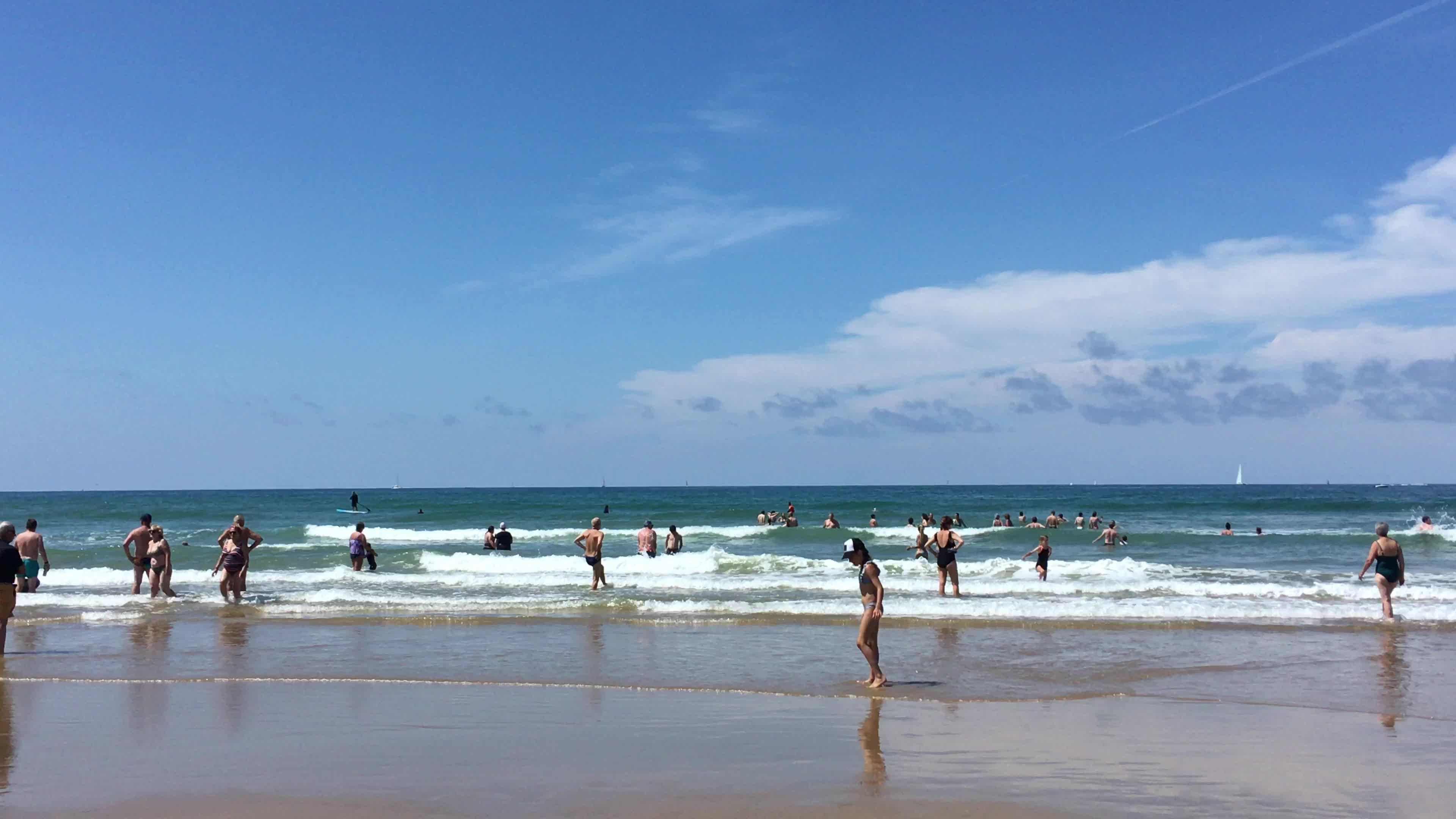 First week end of summer vacation in France 