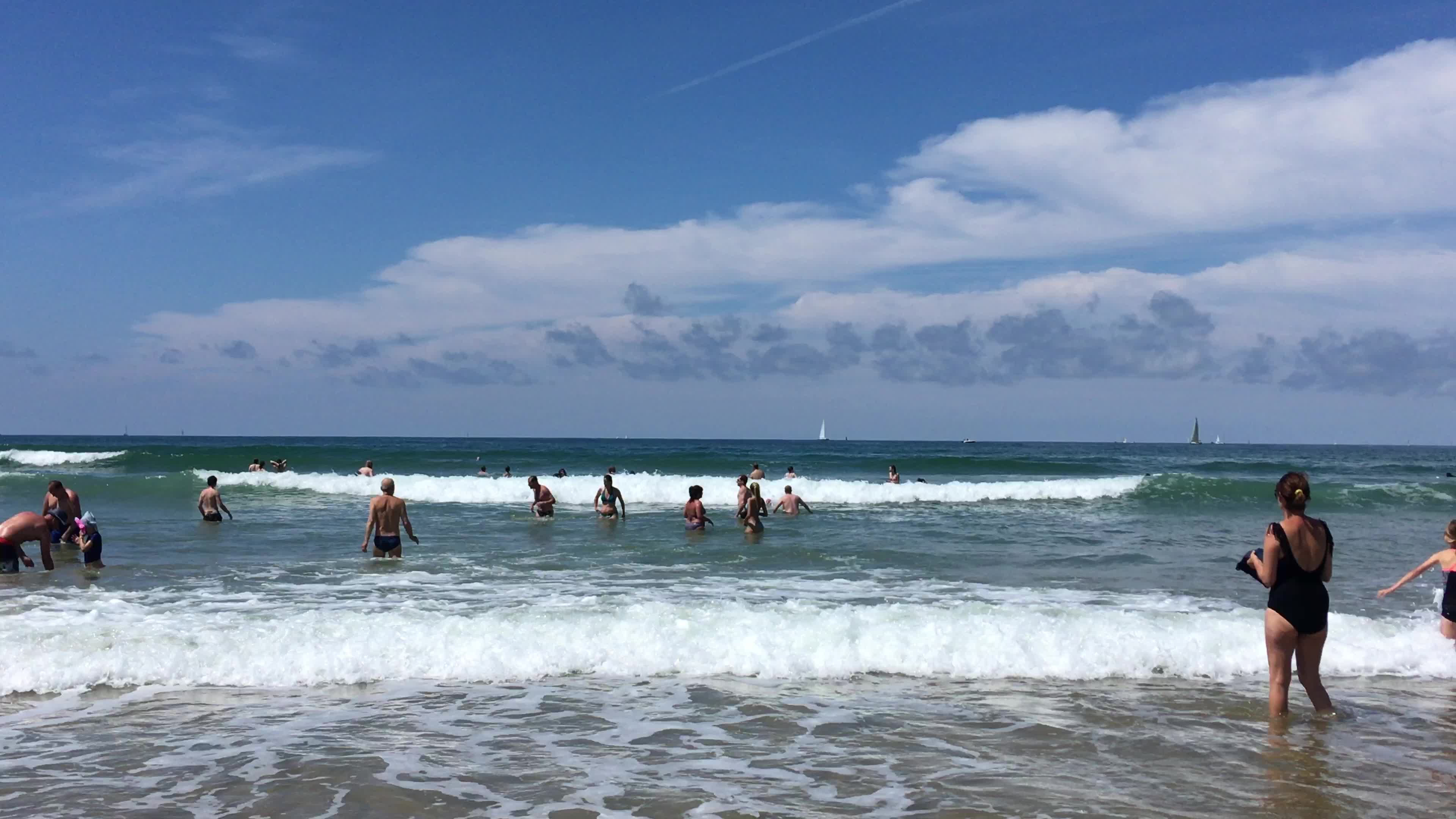 First week end of summer vacation in France 