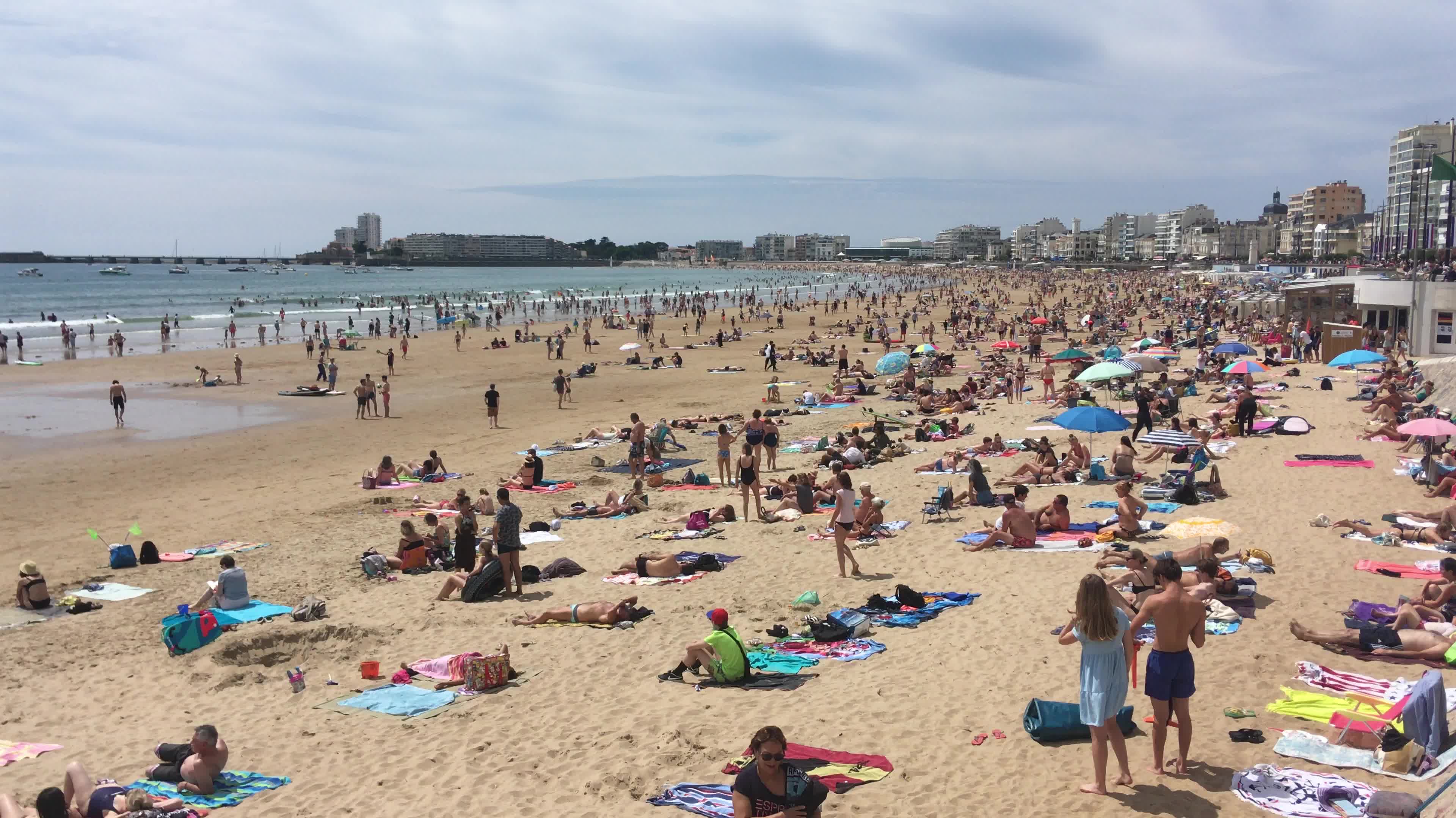 First week end of summer vacation in France 