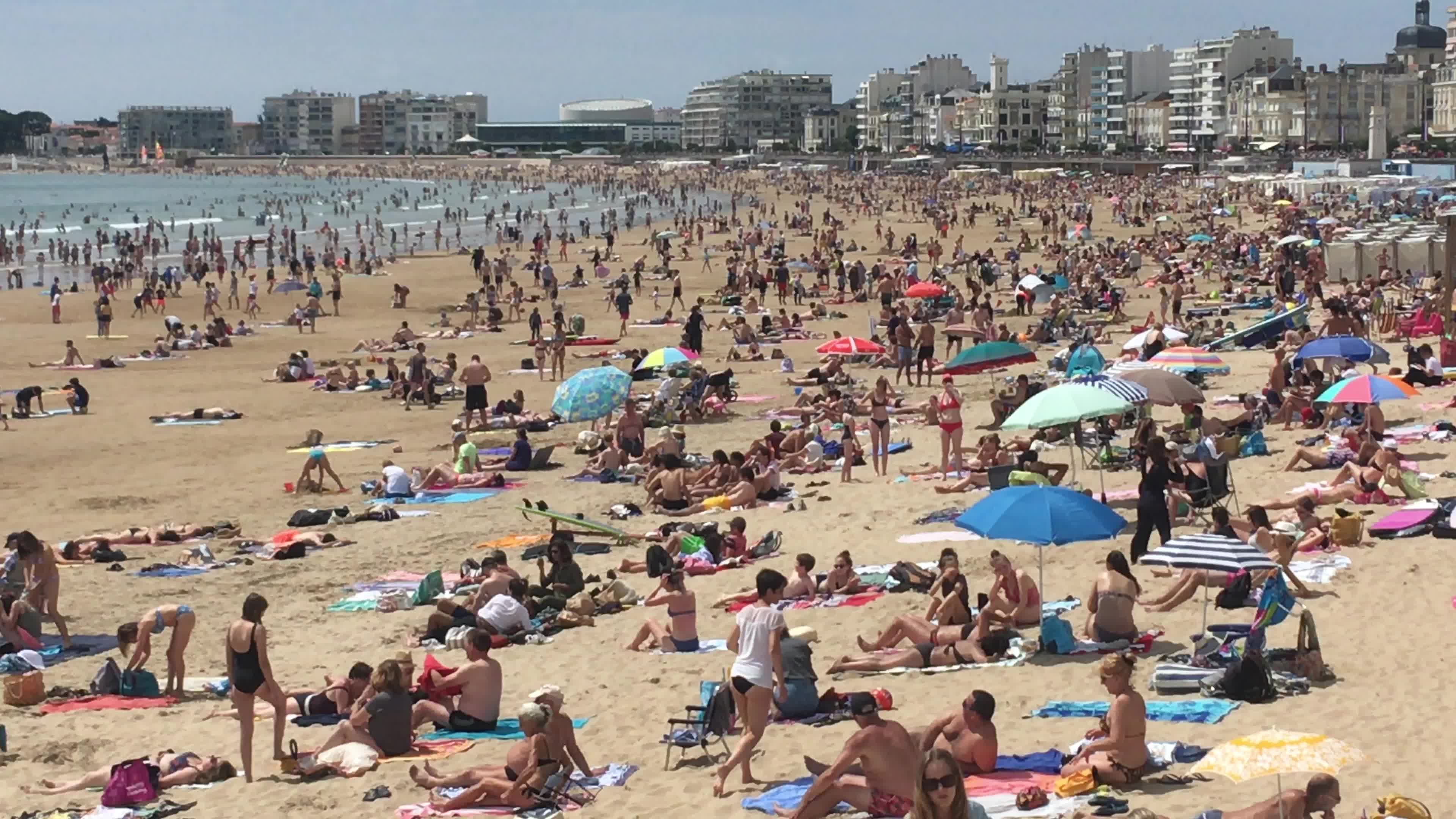 First week end of summer vacation in France 