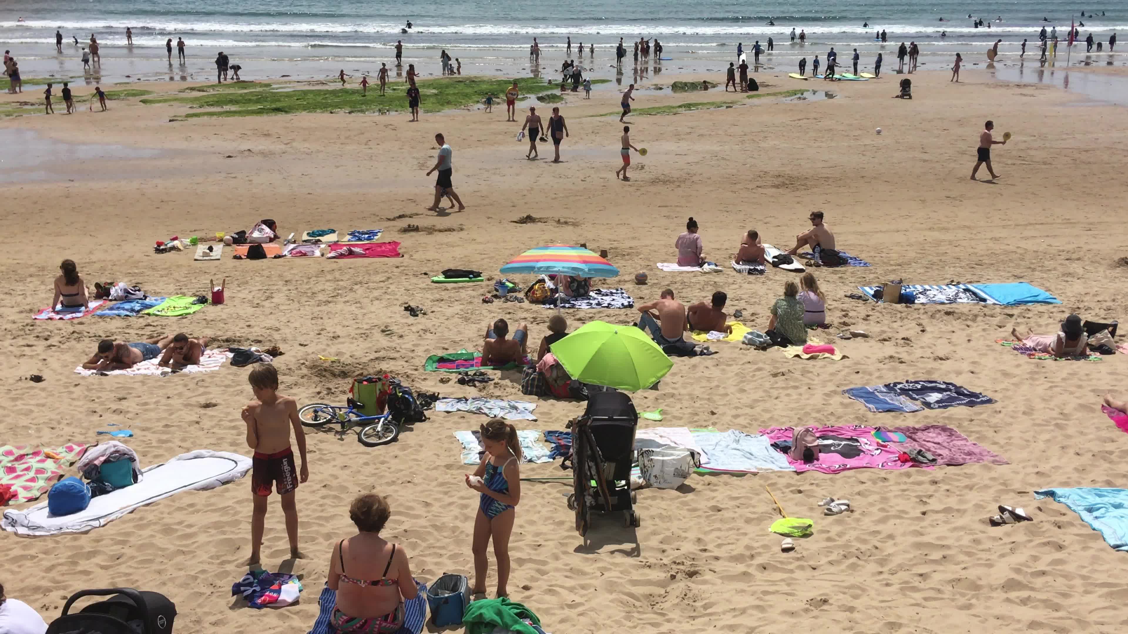 First week end of summer vacation in France 