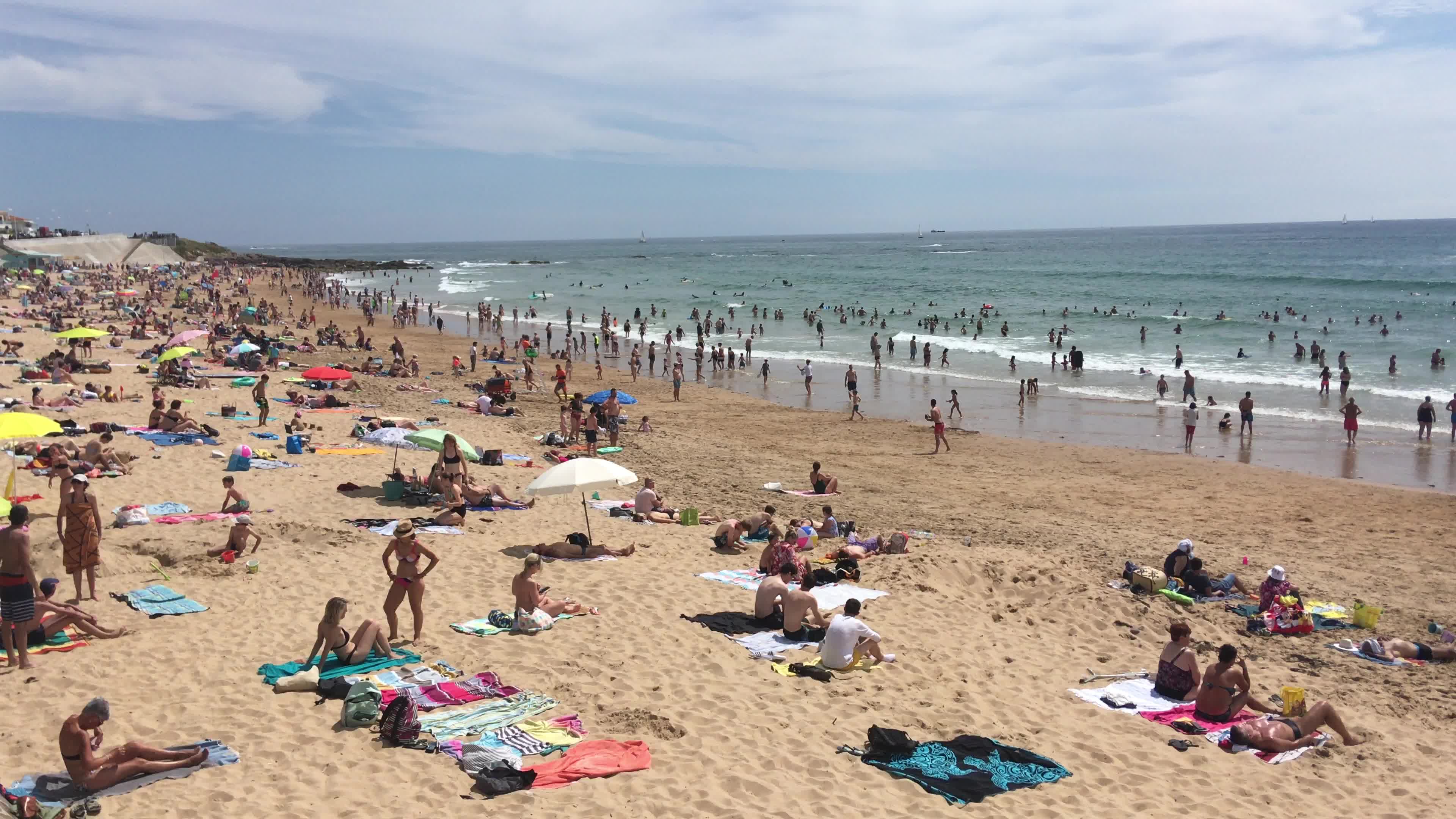 First week end of summer vacation in France 