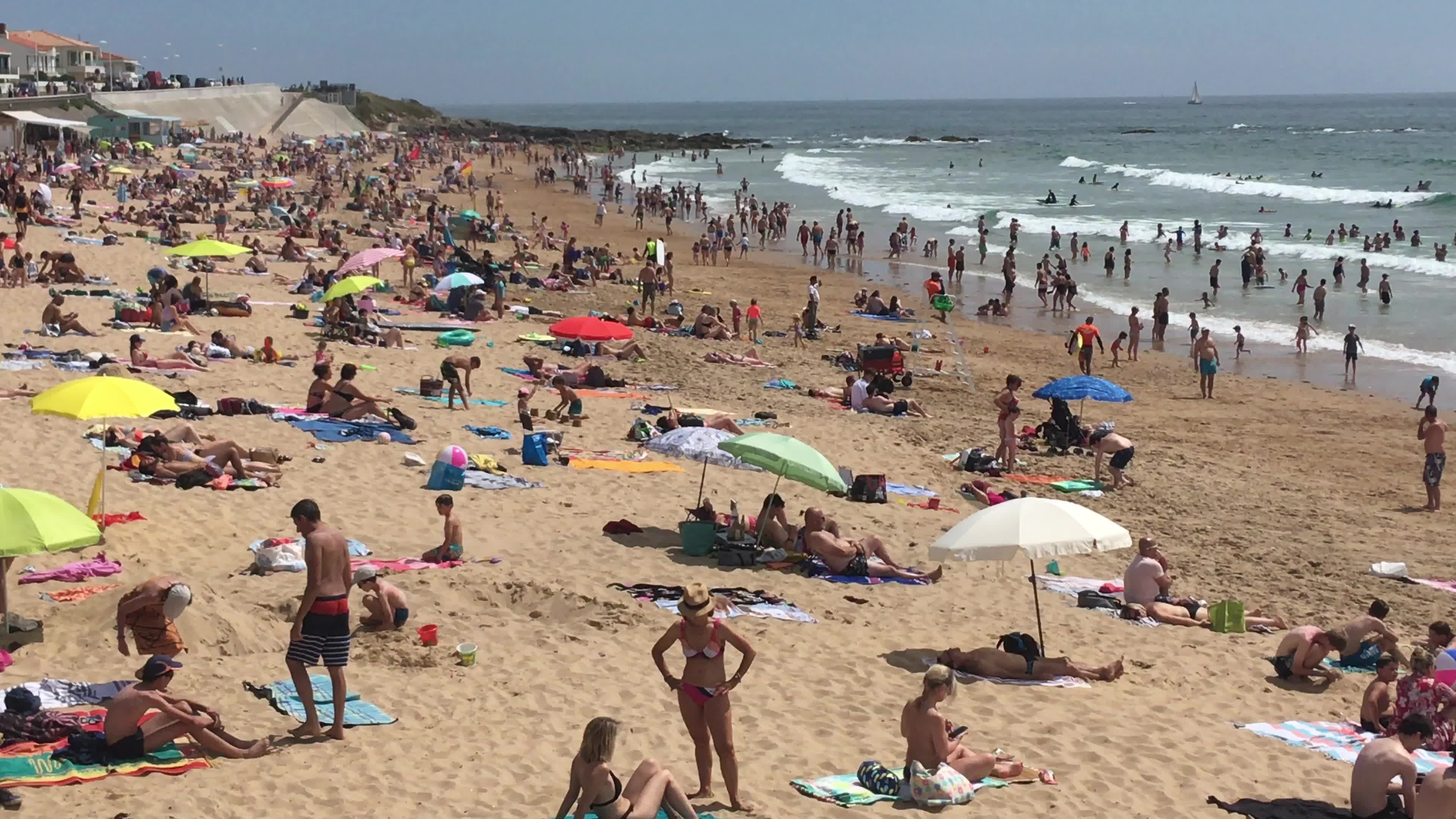 First week end of summer vacation in France 