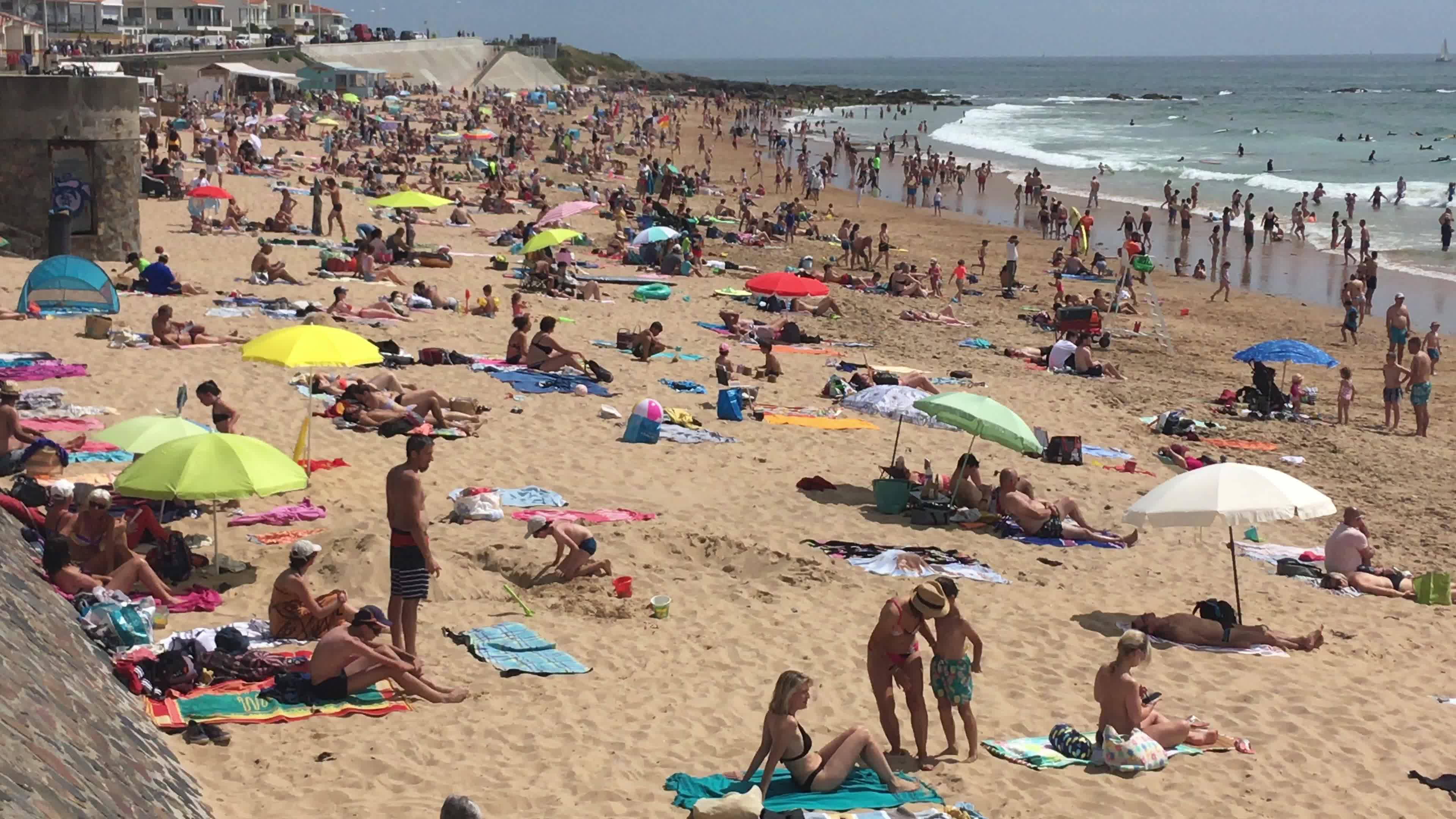 First week end of summer vacation in France 