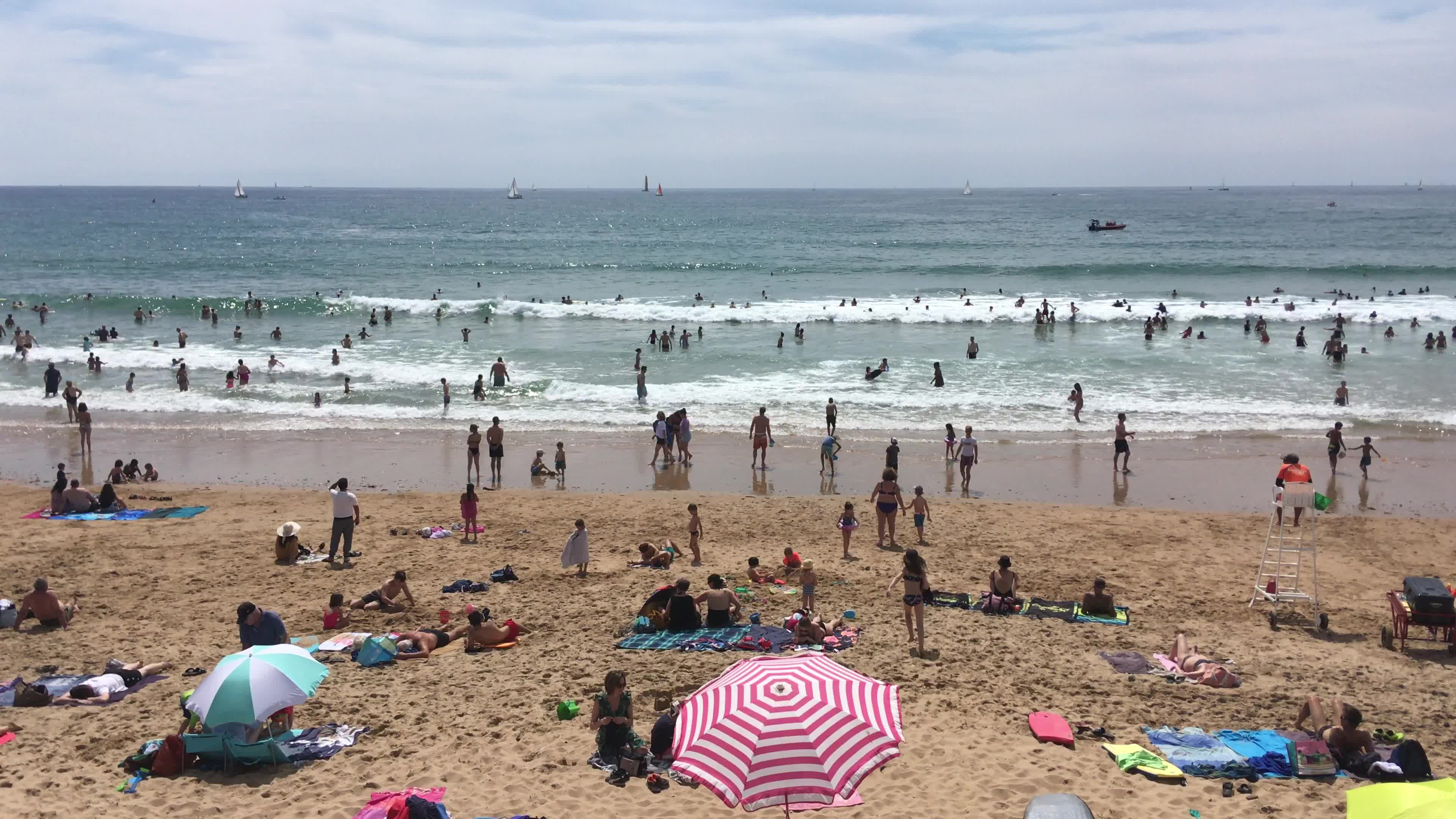 First week end of summer vacation in France 