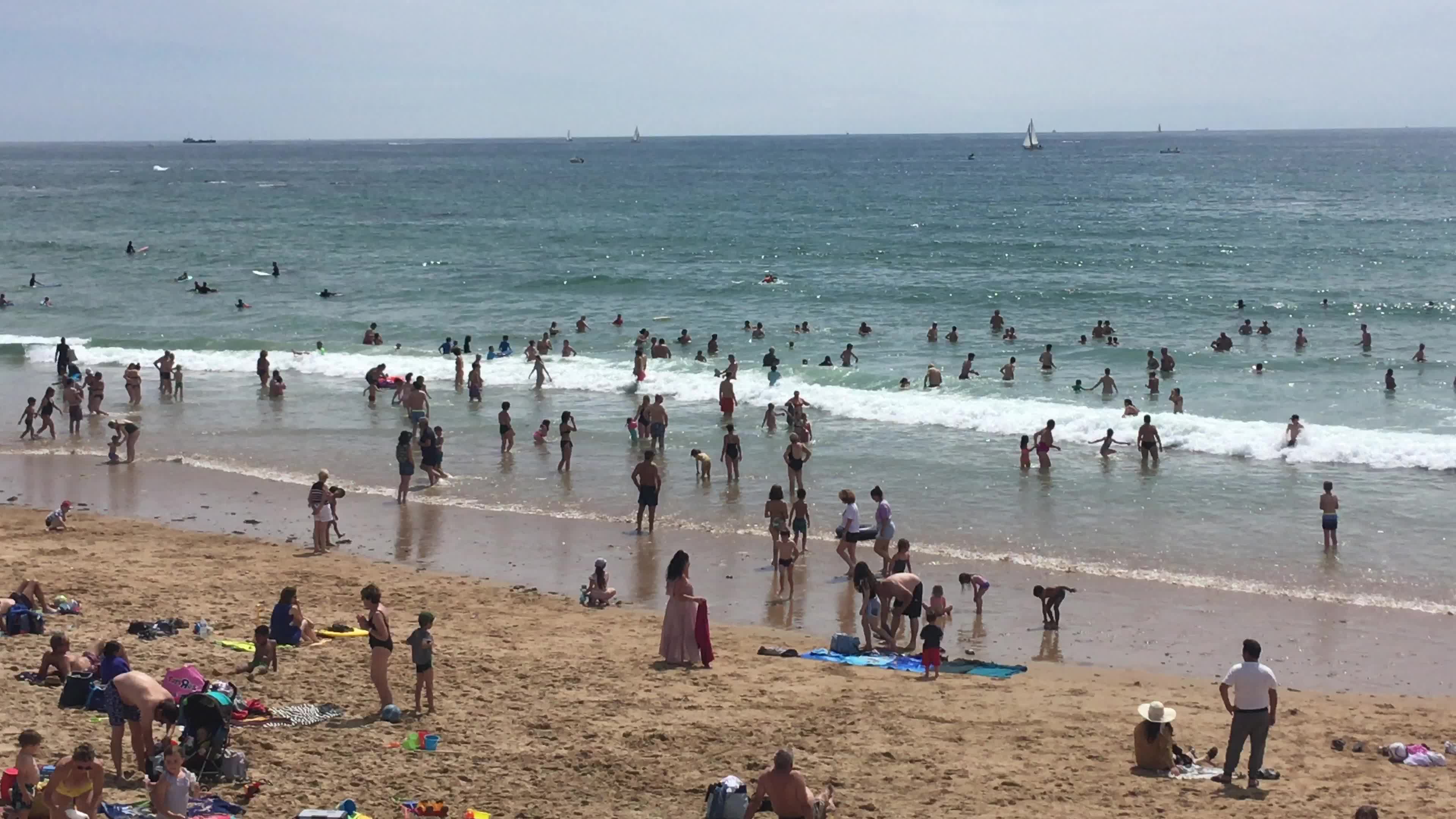 First week end of summer vacation in France 