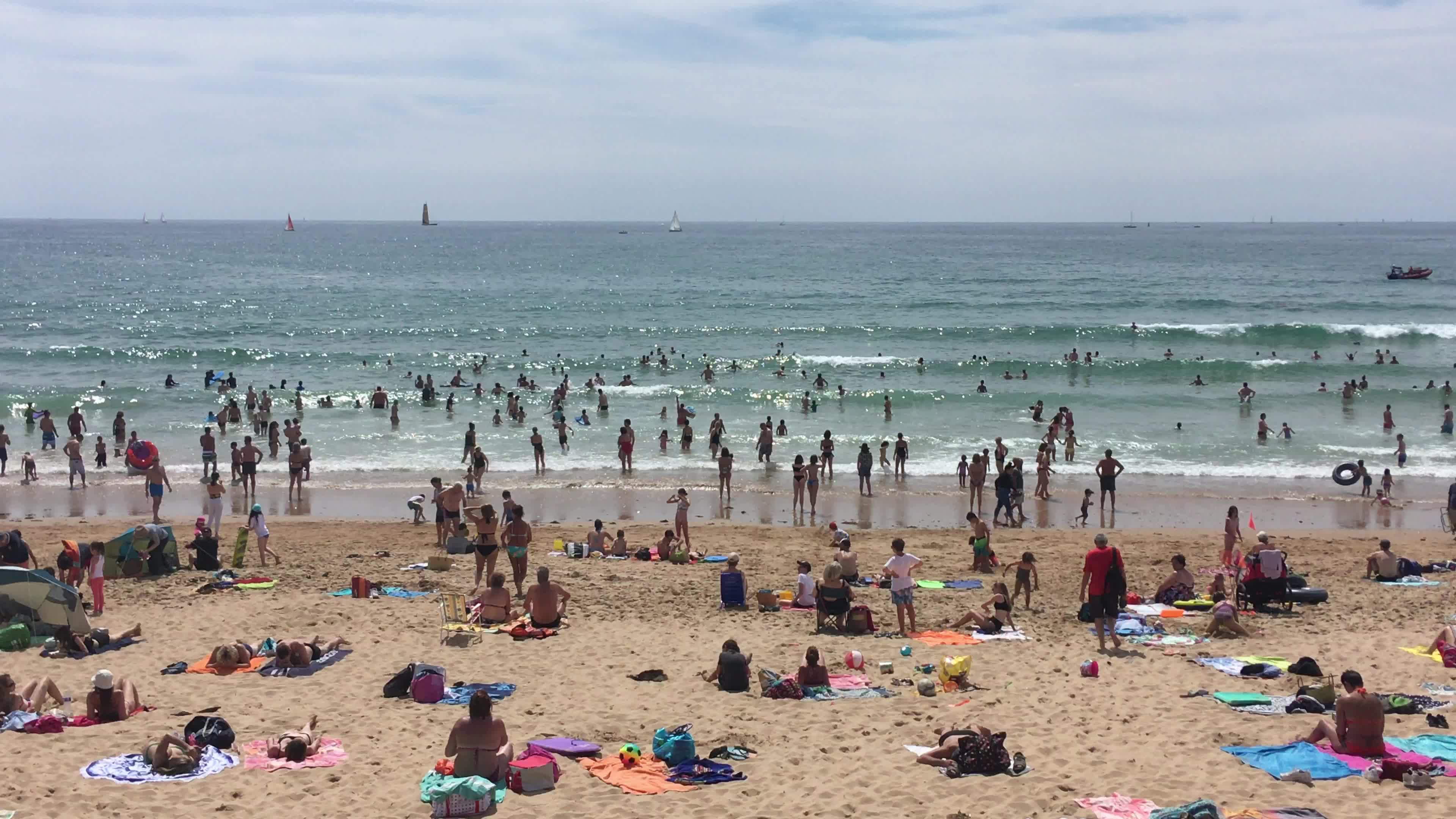 First week end of summer vacation in France 