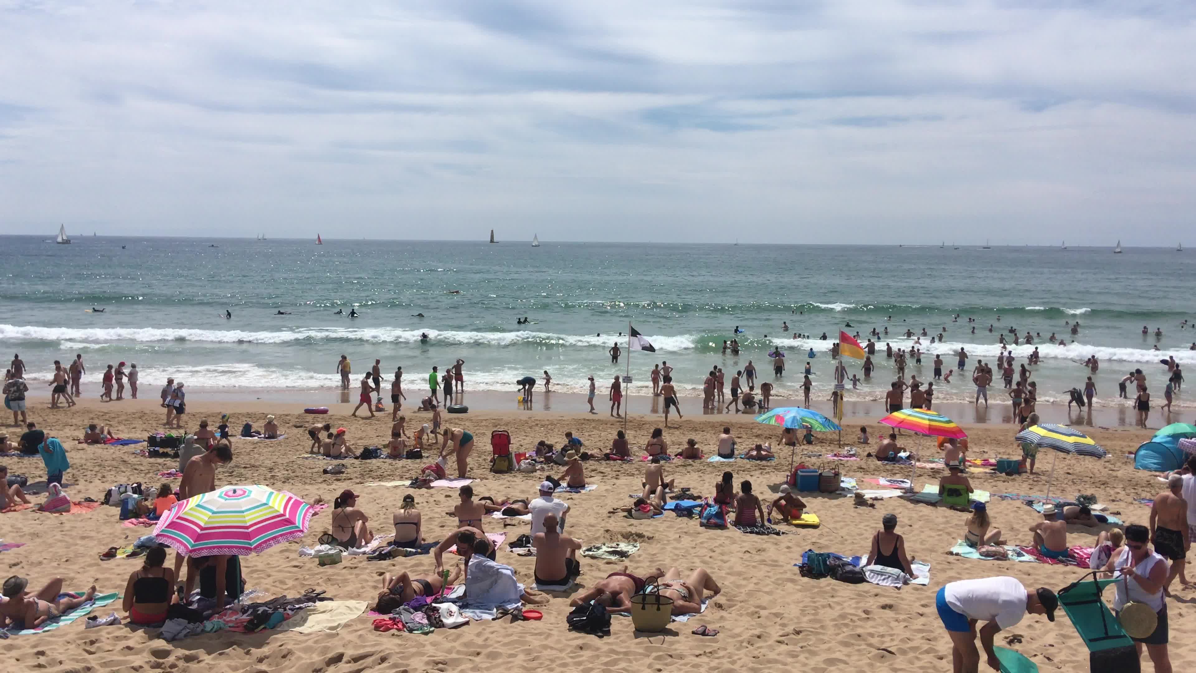 First week end of summer vacation in France 