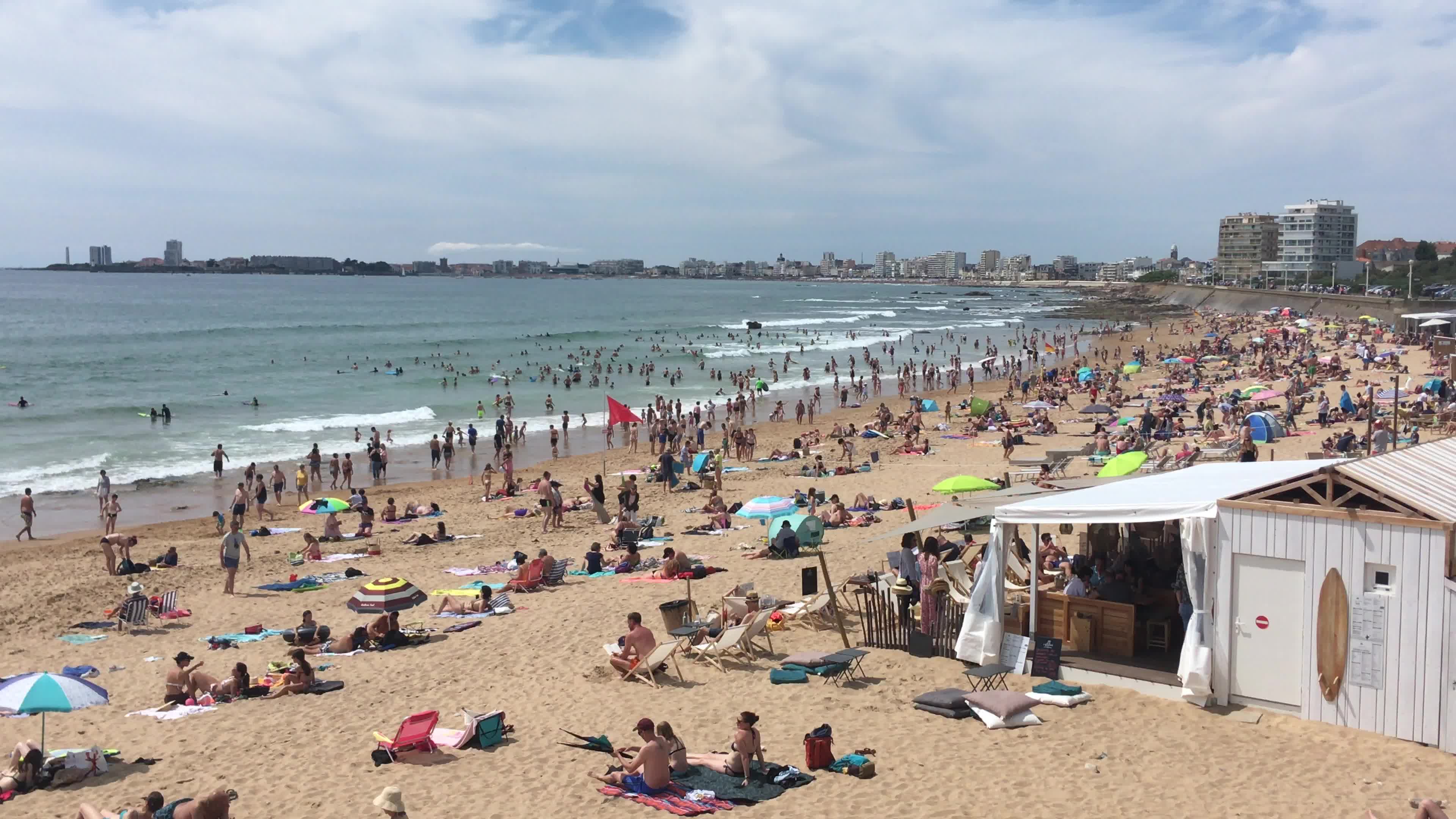 First week end of summer vacation in France 