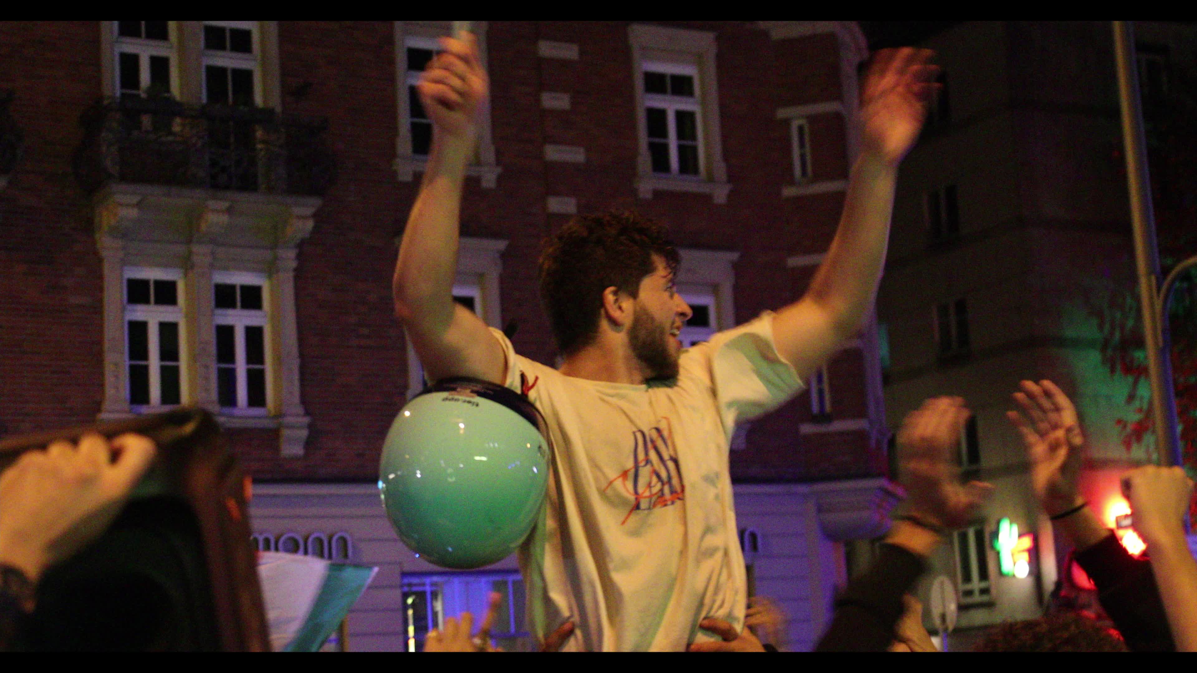 Fans celebrate Italy’s EURO 2020 victory in Munich, Germany