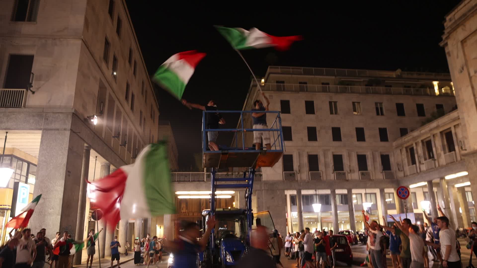 Supporter reactions As Italy Defeated England At Euro 2020 Final Match