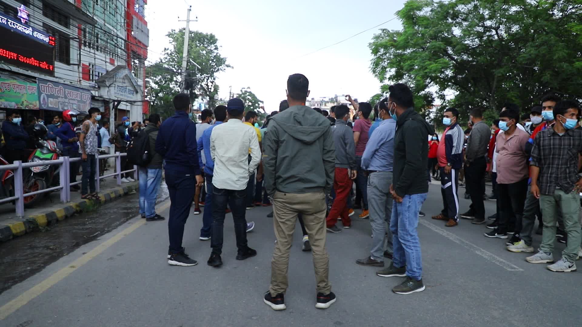 Activists celebrate as Supreme Court reinstates the parliament in Nepal