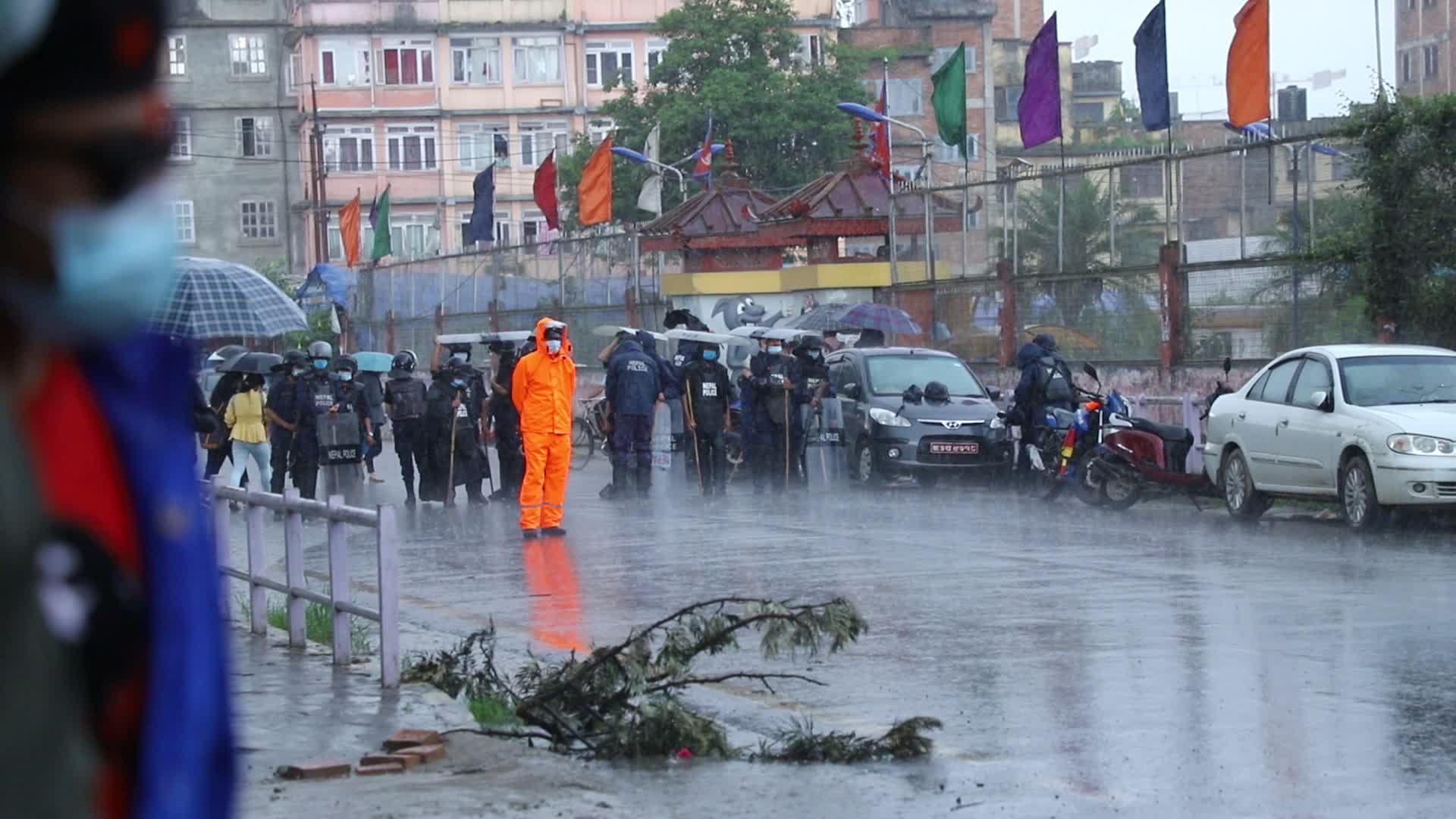 Activists celebrate as Supreme Court reinstates the parliament in Nepal