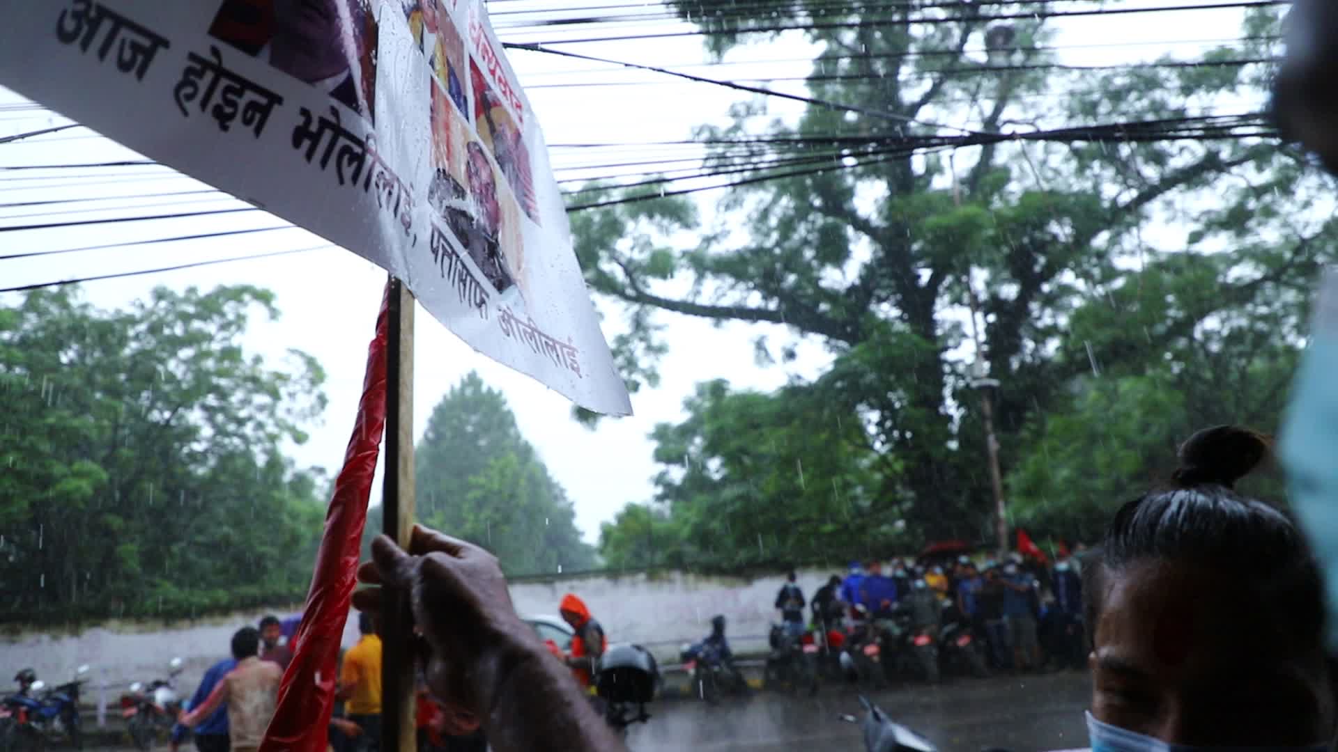 Activists celebrate as Supreme Court reinstates the parliament in Nepal