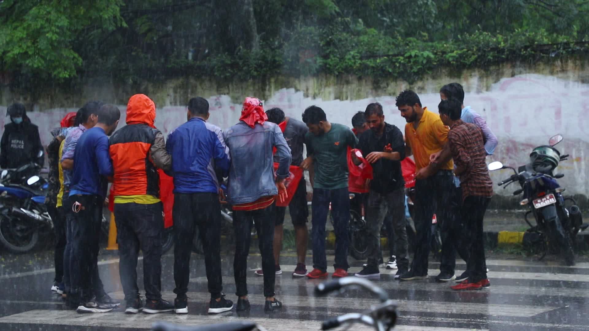Activists celebrate as Supreme Court reinstates the parliament in Nepal