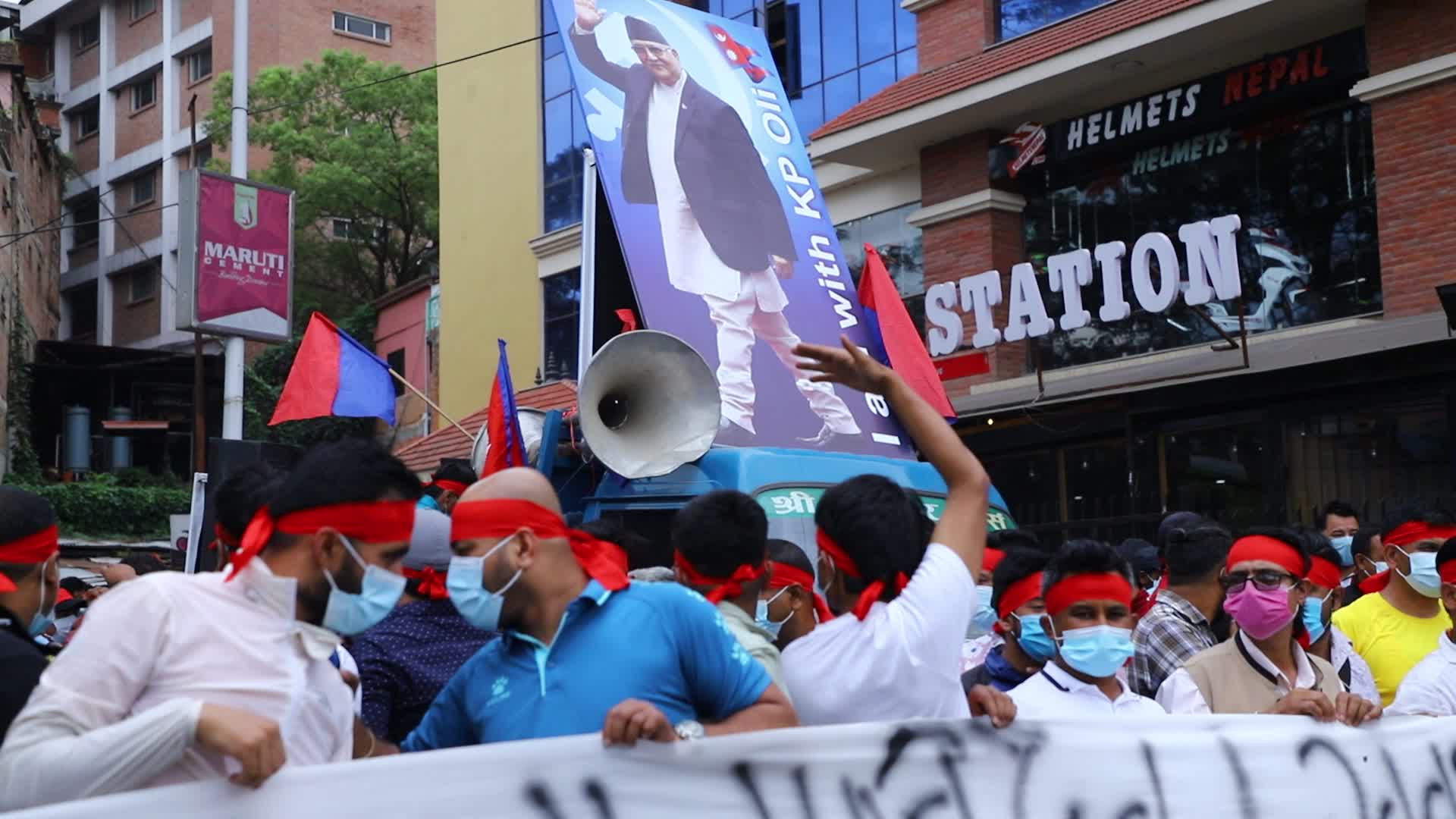 Activists protest against Supreme Court's verdict in Nepal