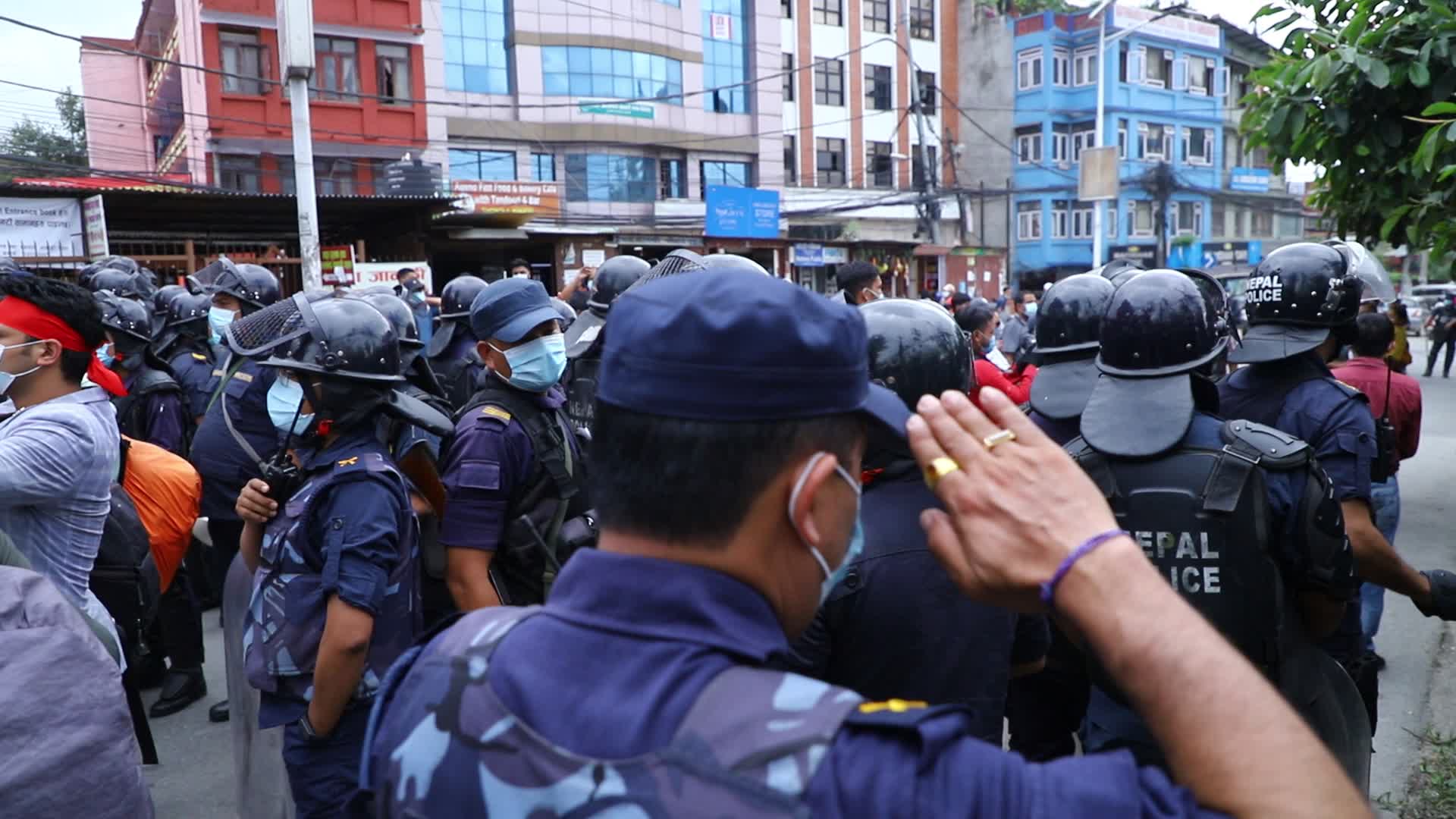 Activists protest against Supreme Court's verdict in Nepal