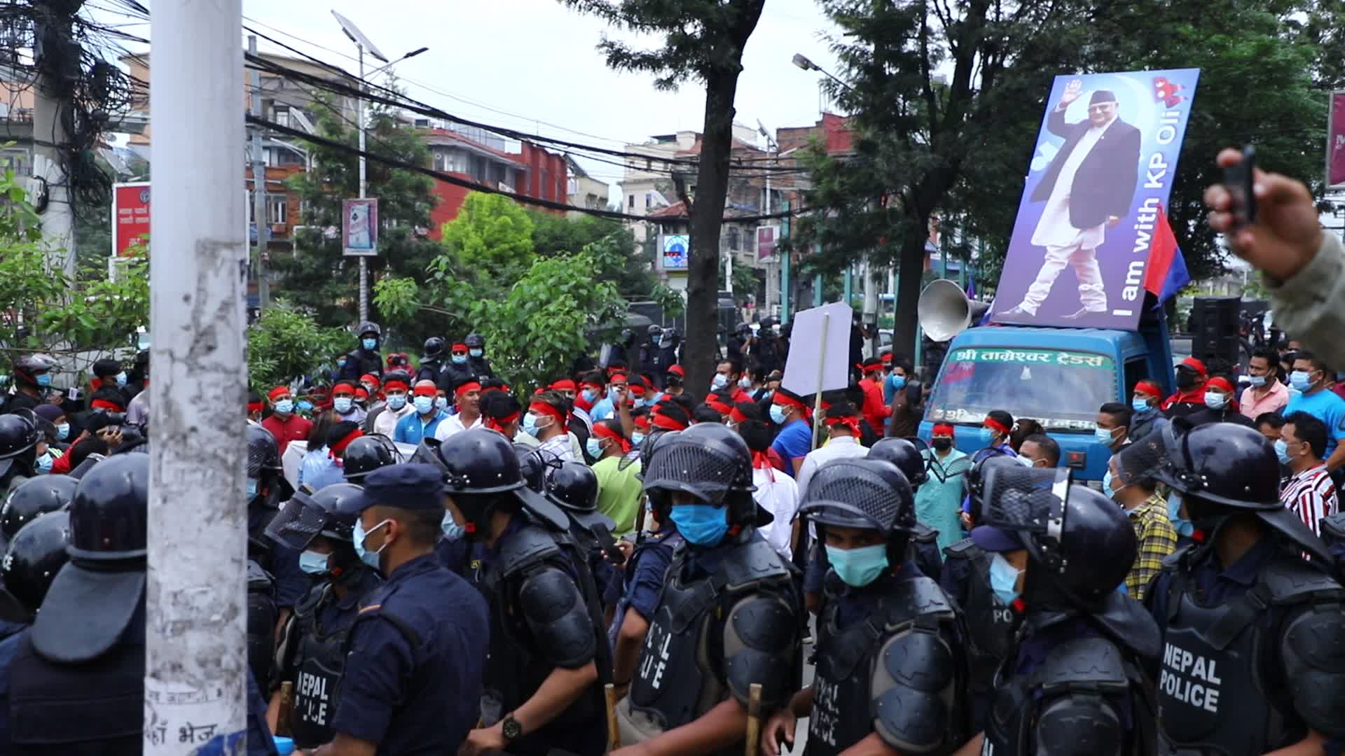 Activists protest against Supreme Court's verdict in Nepal