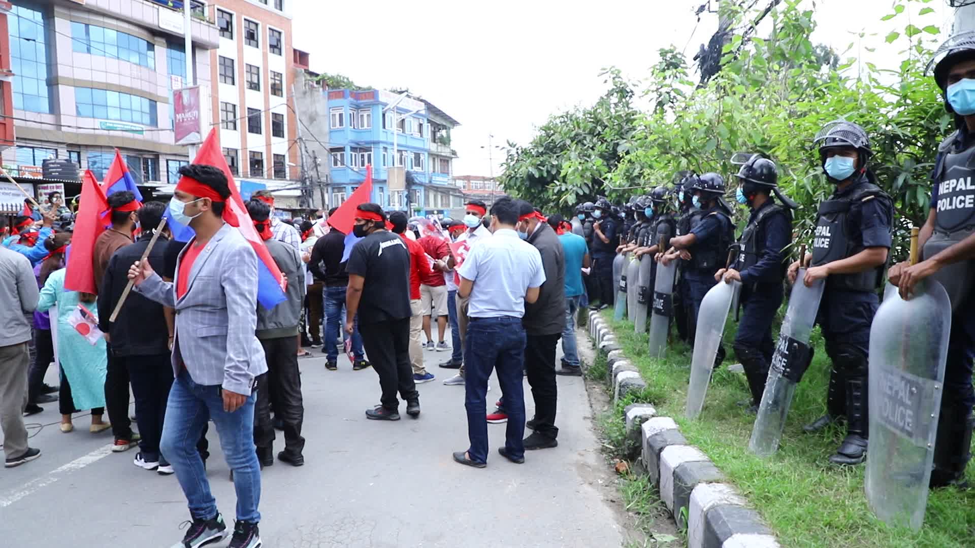Activists protest against Supreme Court's verdict in Nepal
