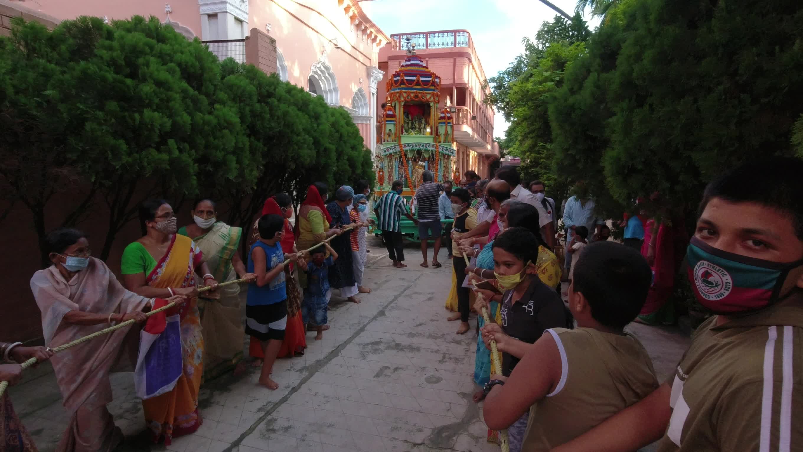 Rathyatra festival in Kolkata