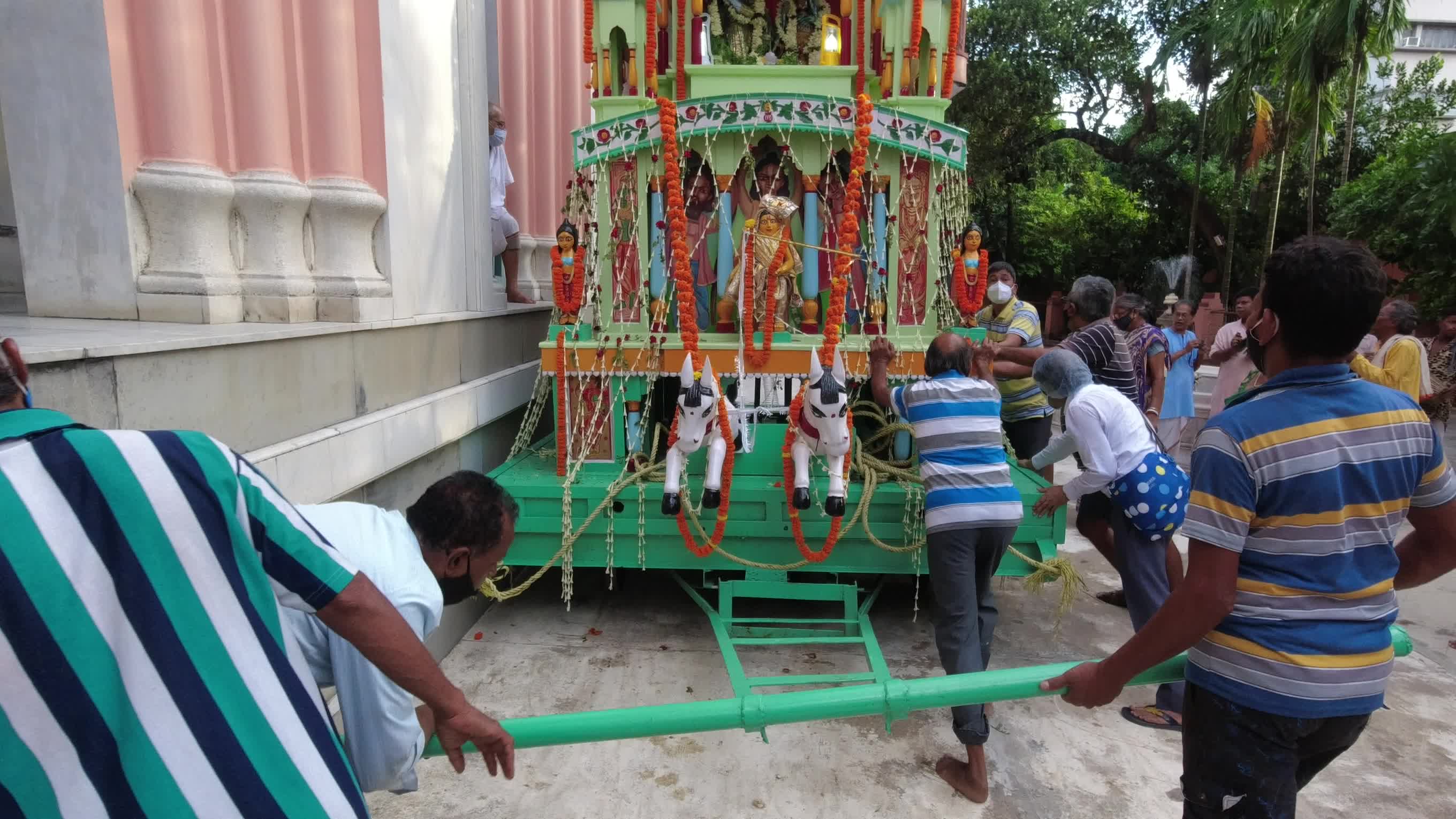 Rathyatra festival in Kolkata