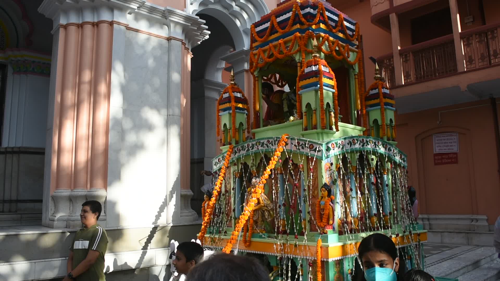 Rathyatra festival in Kolkata