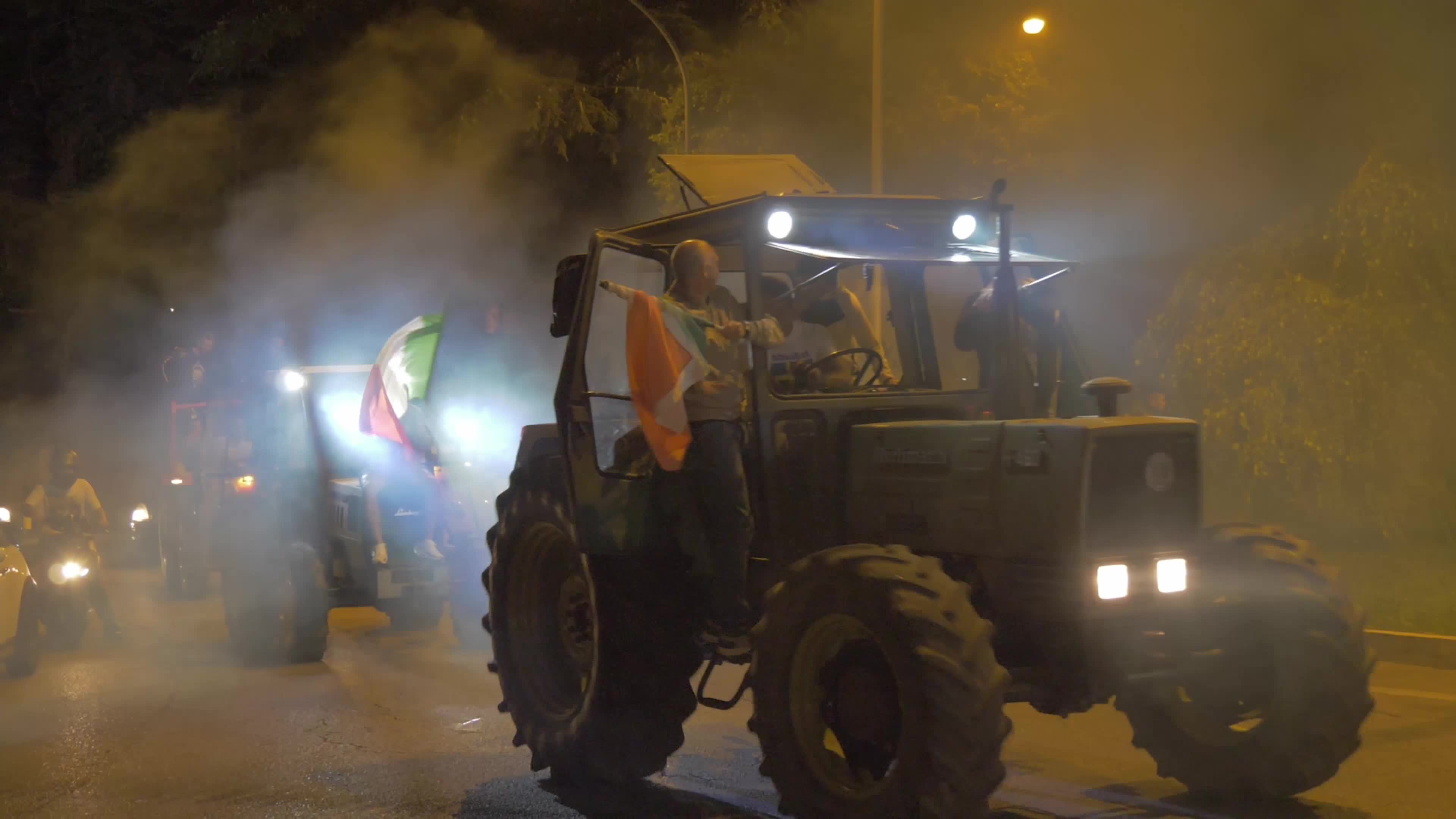 Italian supporters celebrates Euro 2020 victory