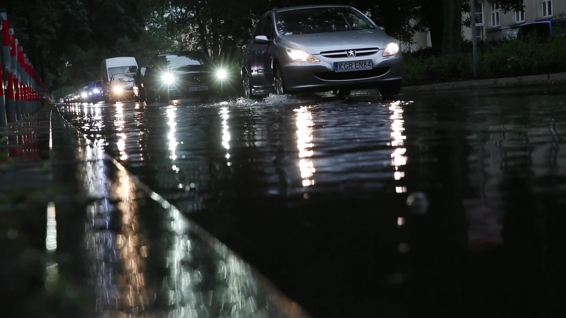 Torrential rain and Thunderstorms in Poland