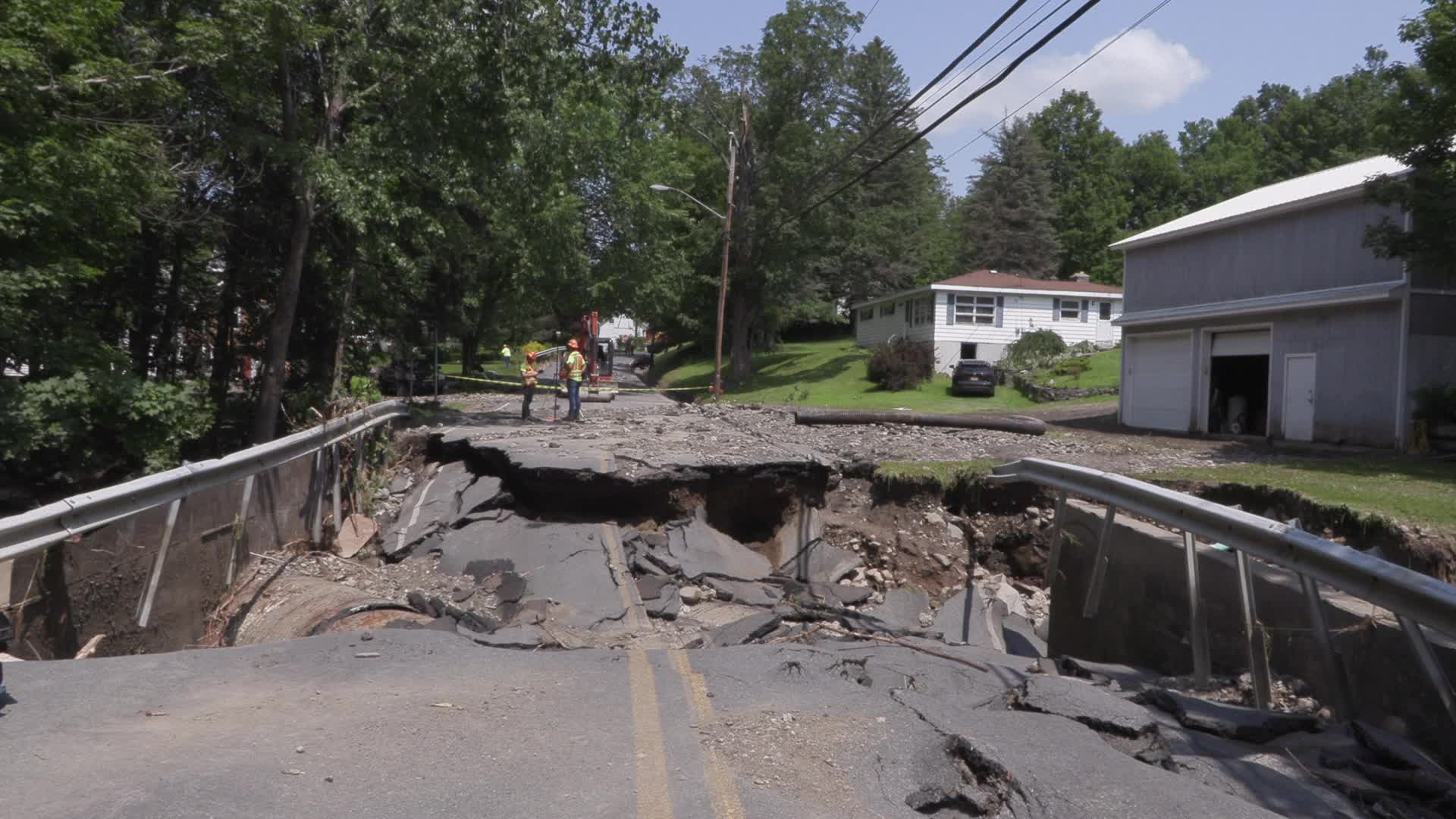 Severe flooding follows Rensselaer County state of emergency