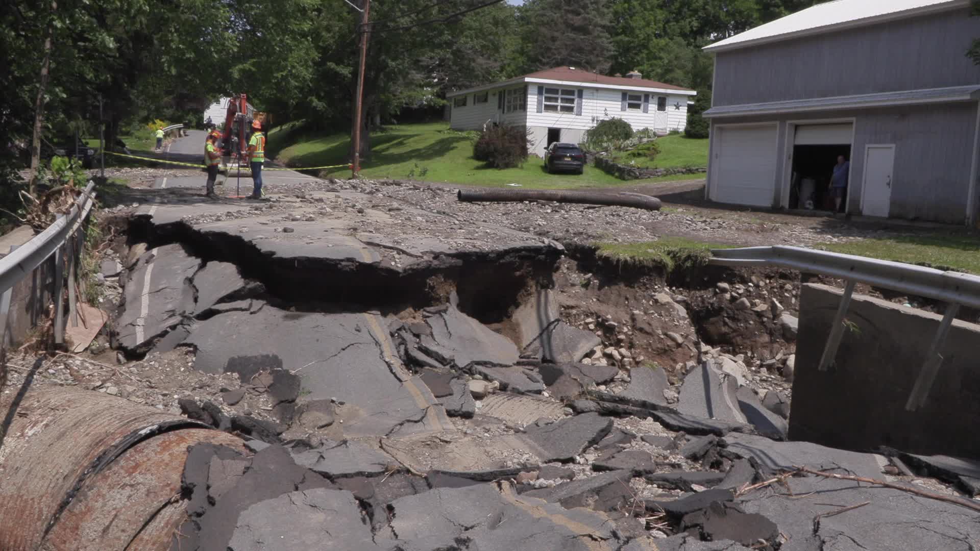 Severe flooding follows Rensselaer County state of emergency