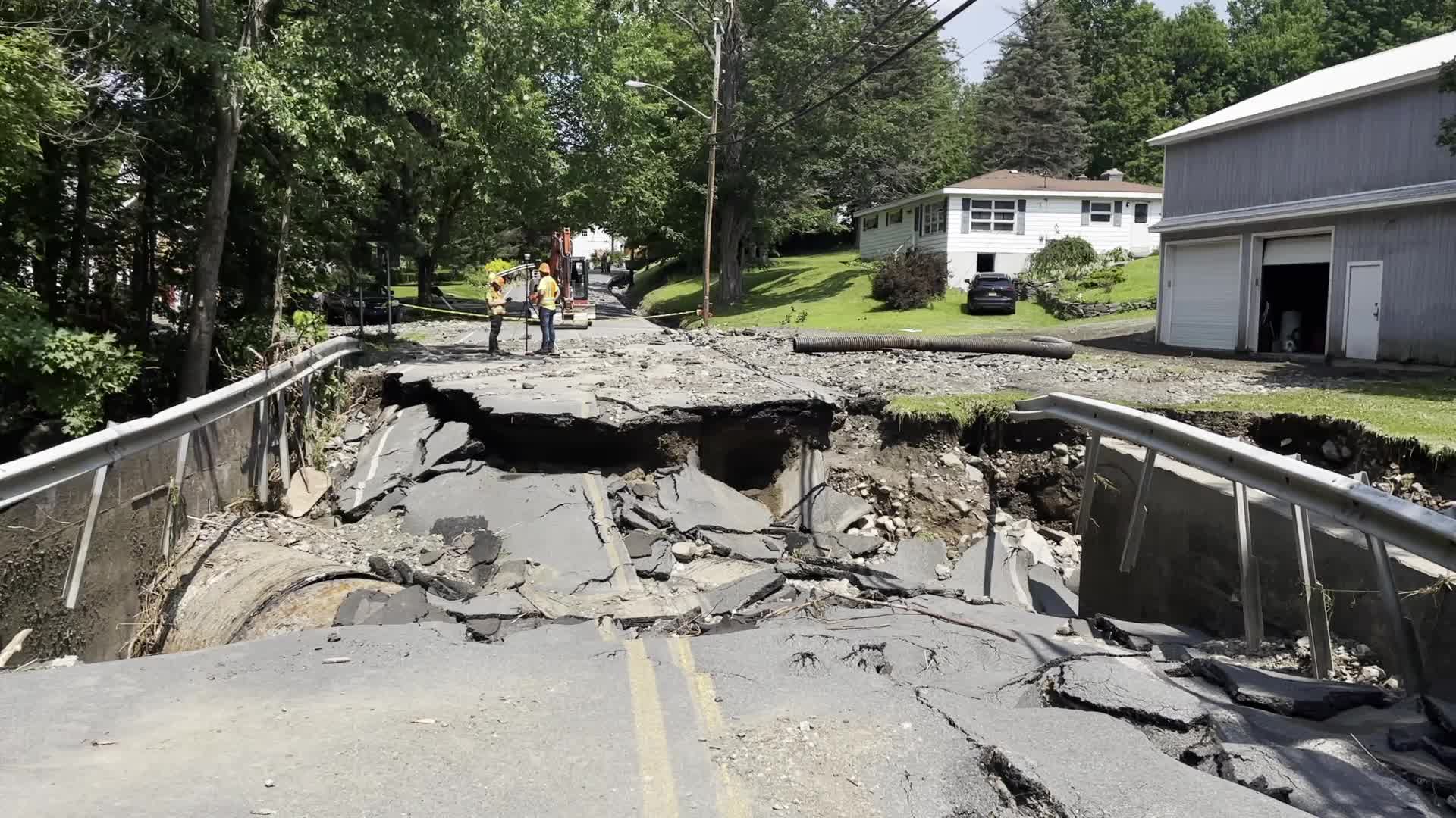 Severe flooding follows Rensselaer County state of emergency