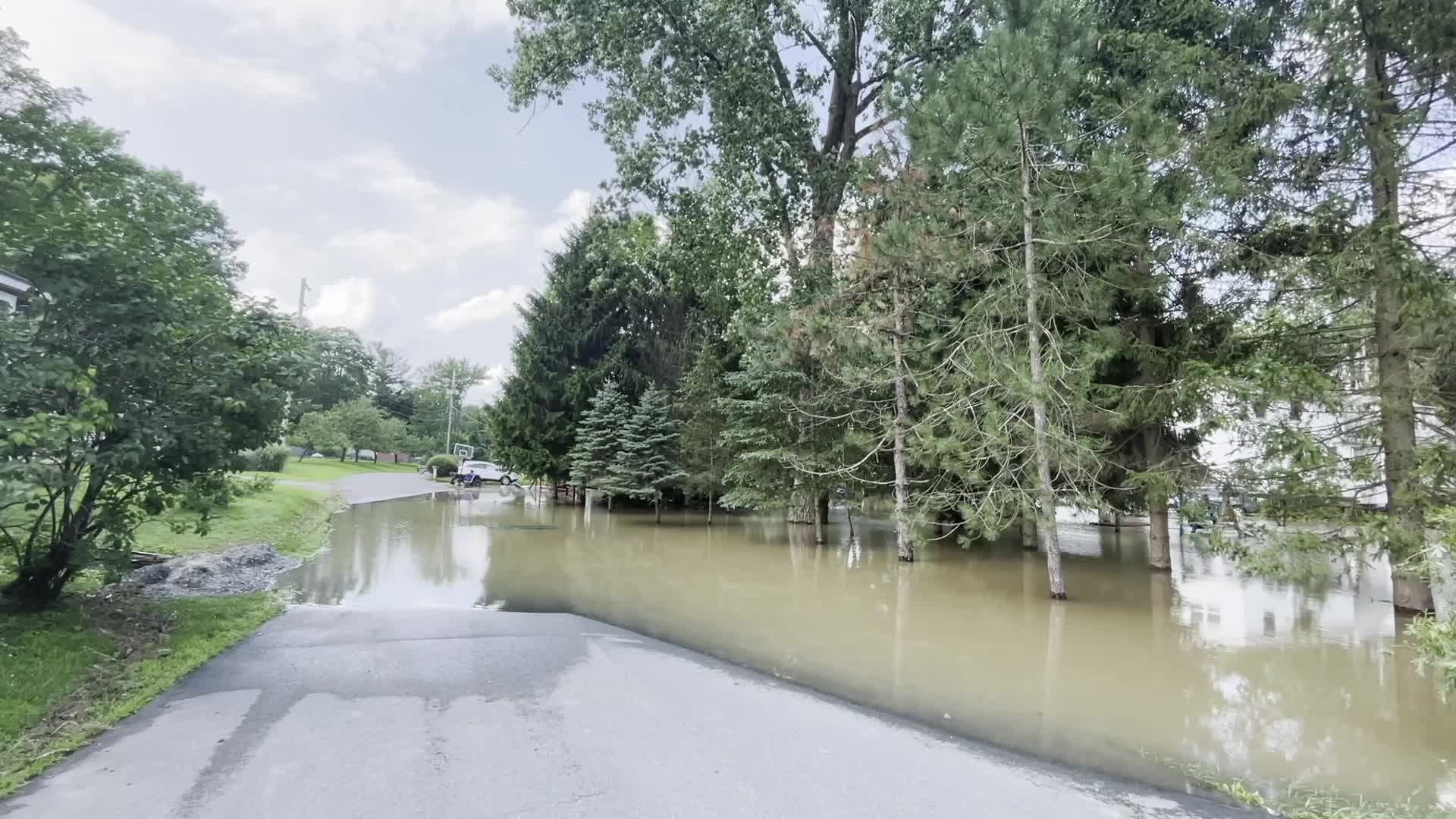Severe flooding follows Rensselaer County state of emergency